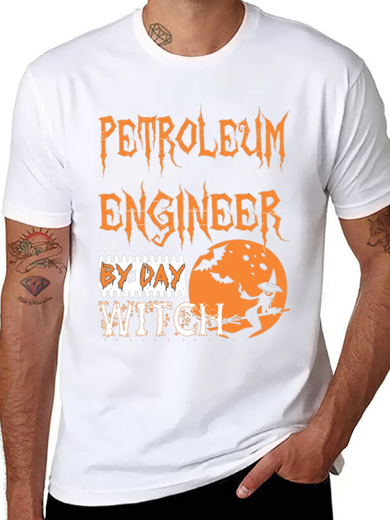 Rebbecca Petroleum Engineer By Day Witch T-Shirt