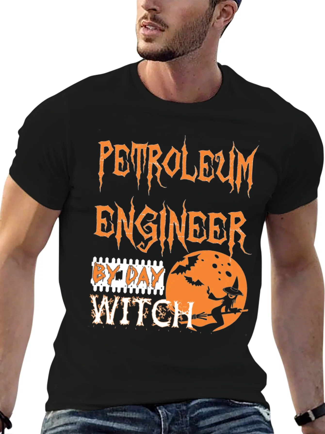 Rebbecca Petroleum Engineer By Day Witch T-Shirt