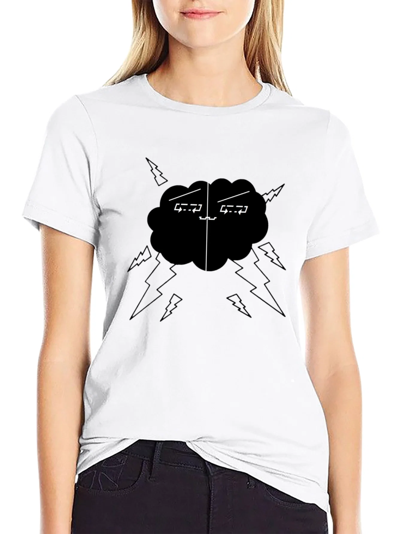 Rebbecca Electric Storm Cloud Graphic Tee
