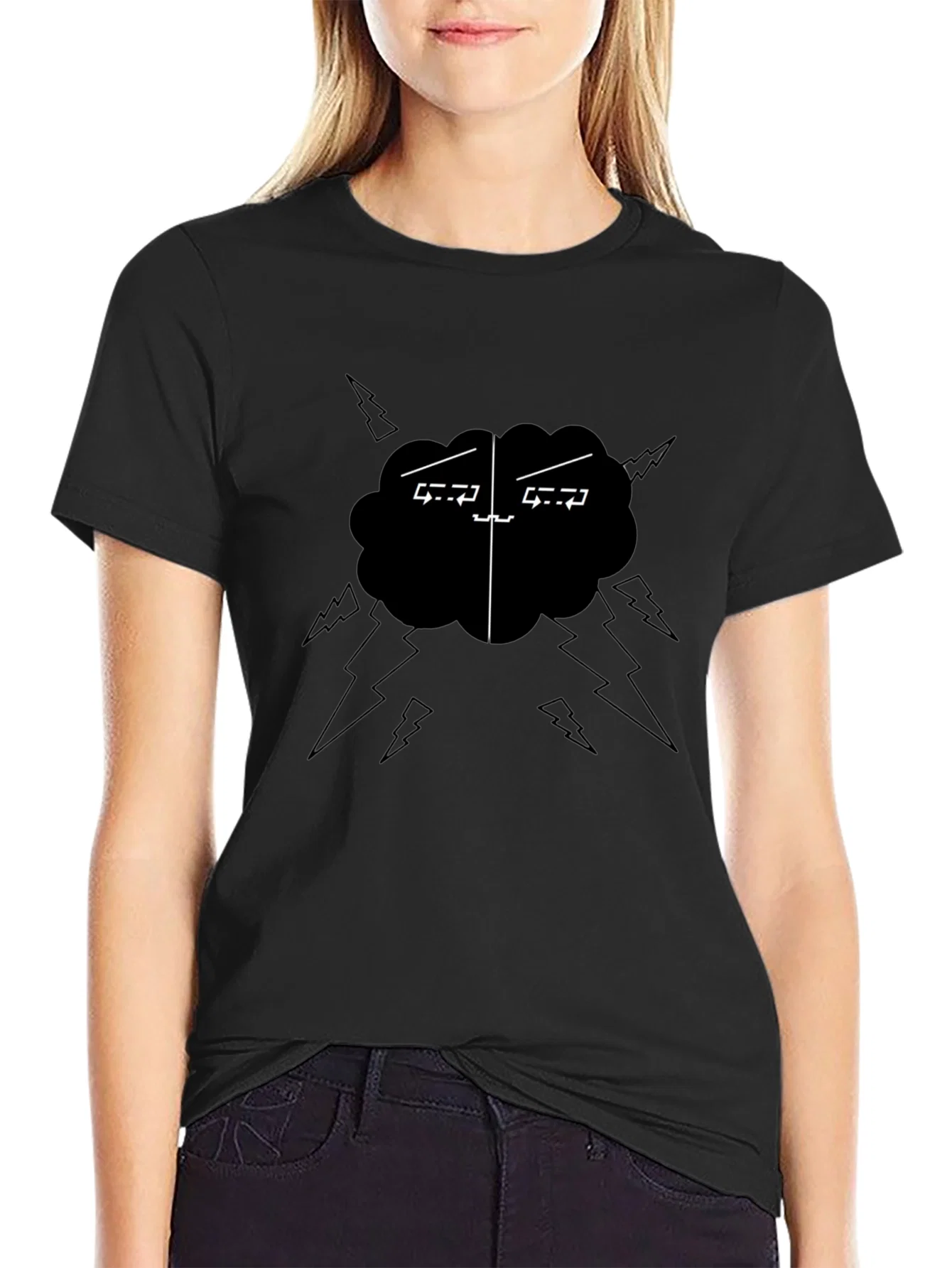 Rebbecca Electric Storm Cloud Graphic Tee