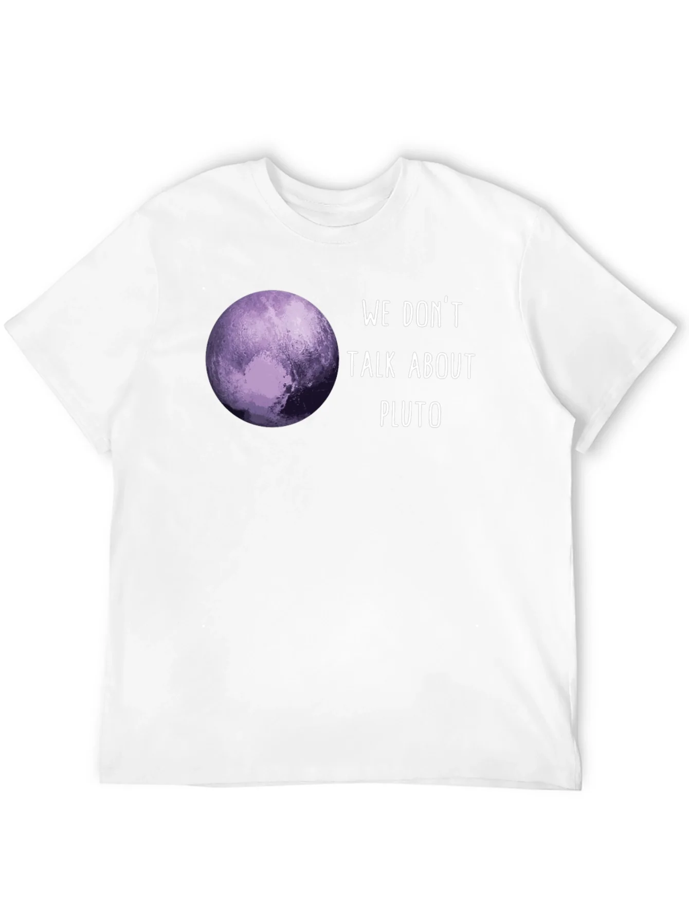 Camiseta Negra: No Hablamos de Plut¨®n