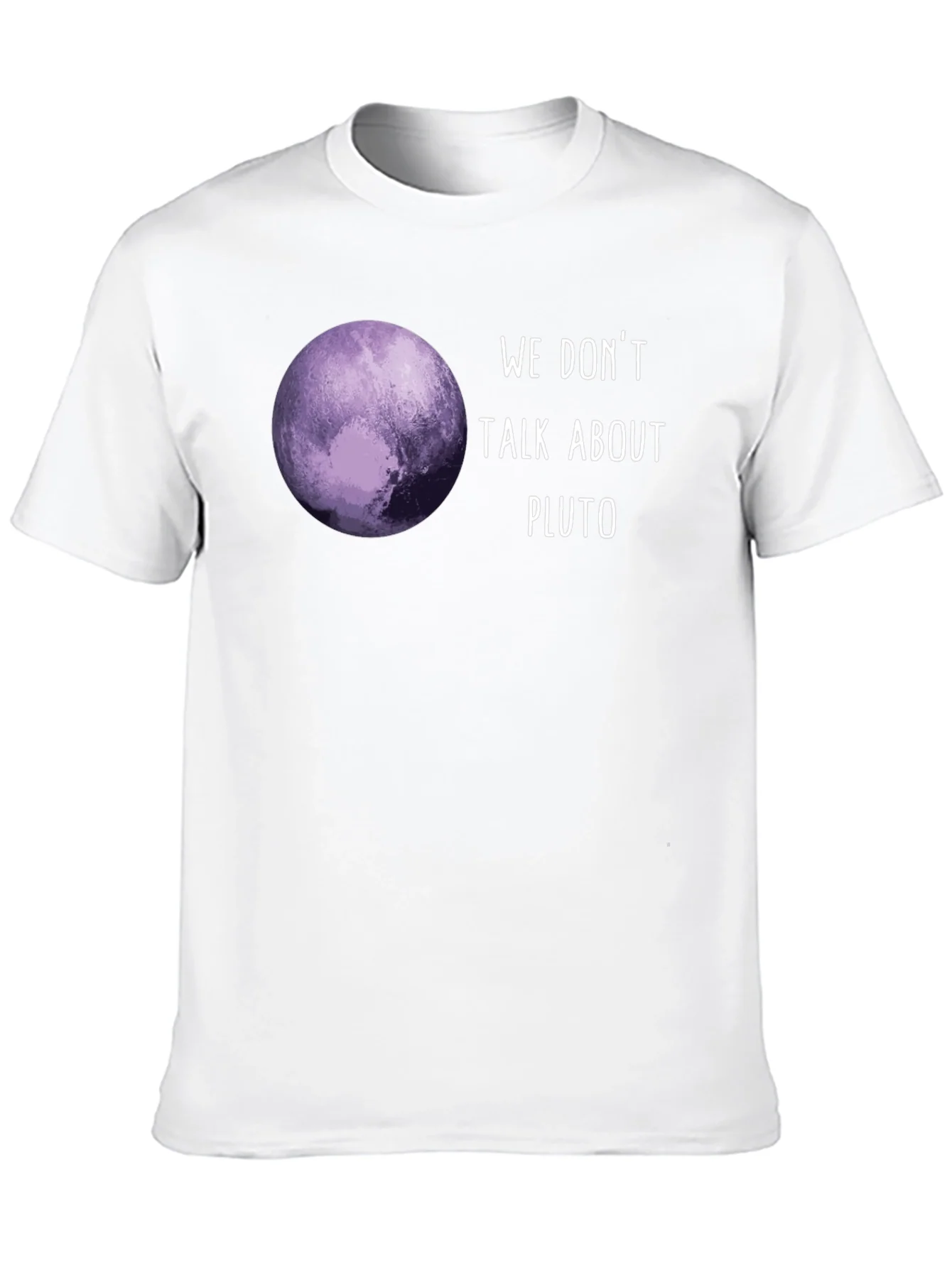 Camiseta Negra: No Hablamos de Plut¨®n