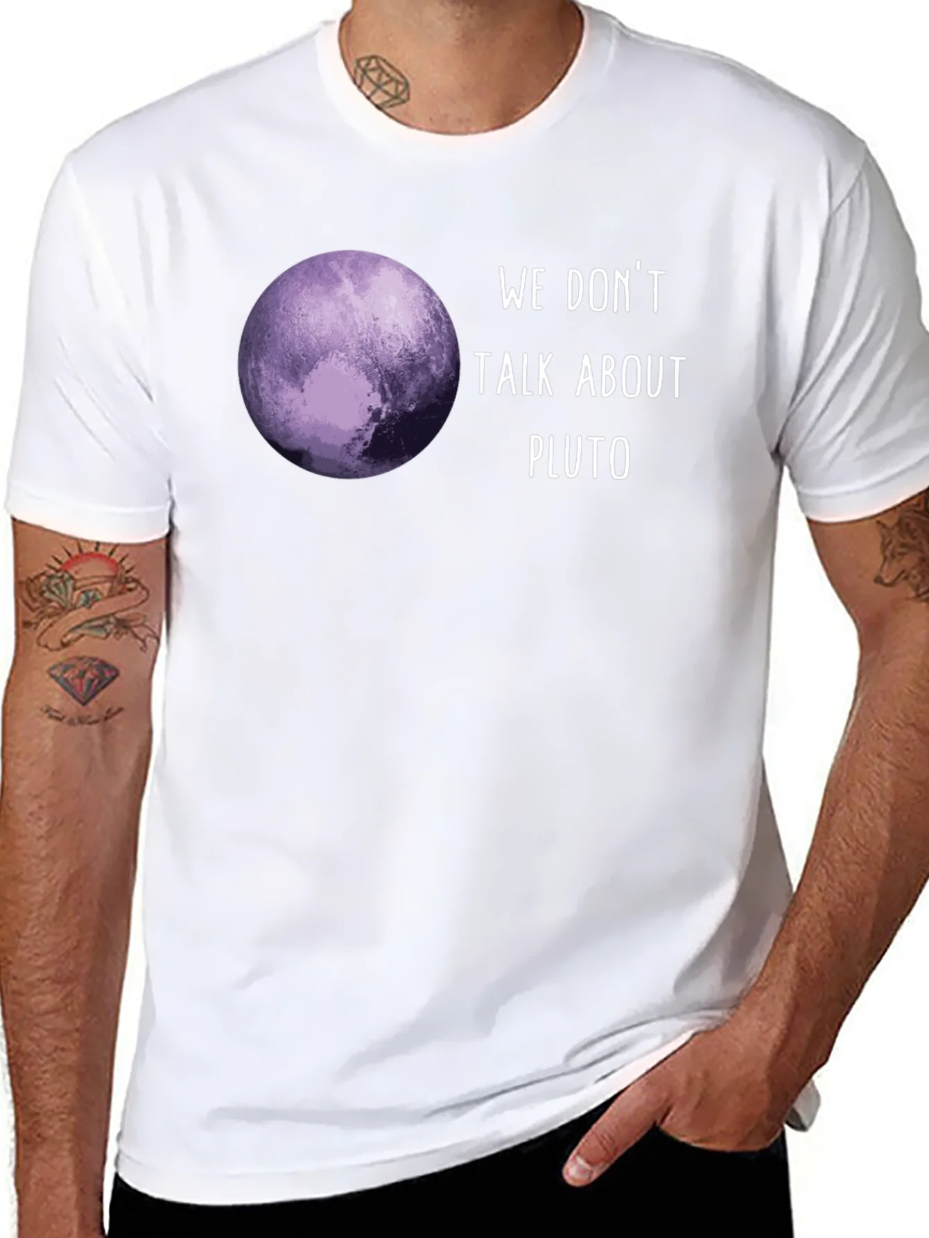 Camiseta Negra: No Hablamos de Plut¨®n