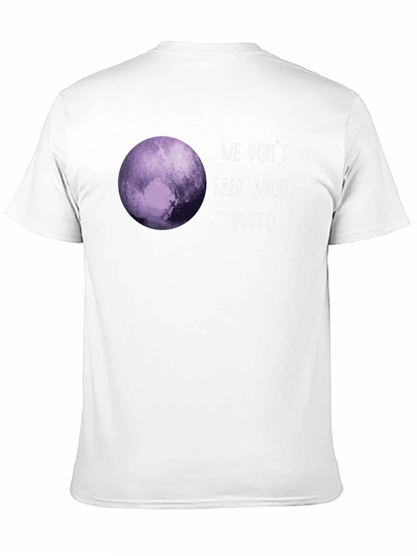 Camiseta Negra: No Hablamos de Plut¨®n