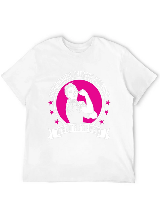 Camiseta Asistente Terapia Quiropr¨¢ctica - ?No Apta para D¨¦biles!