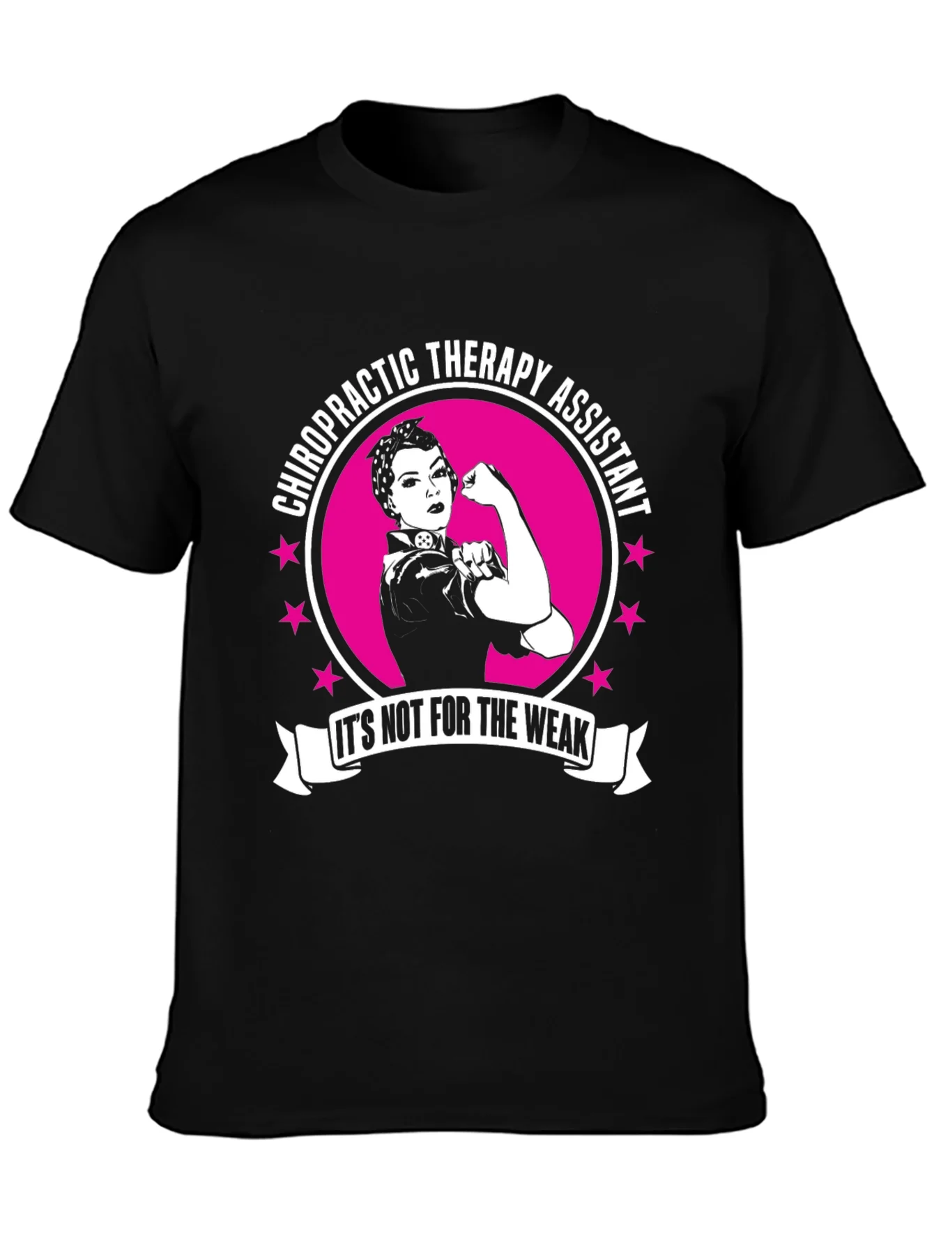 Camiseta Asistente Terapia Quiropr¨¢ctica - ?No Apta para D¨¦biles!