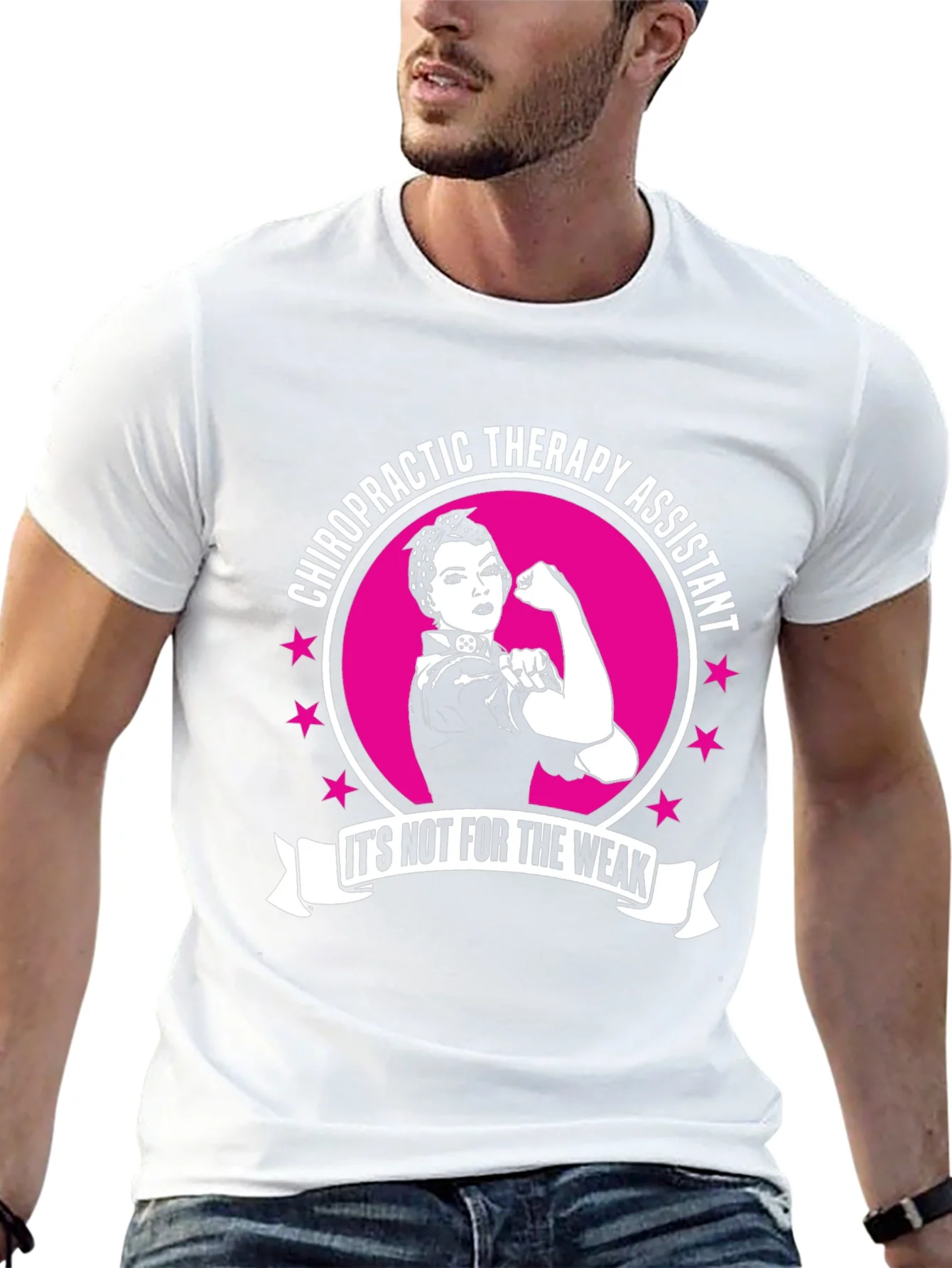 Camiseta Asistente Terapia Quiropr¨¢ctica - ?No Apta para D¨¦biles!
