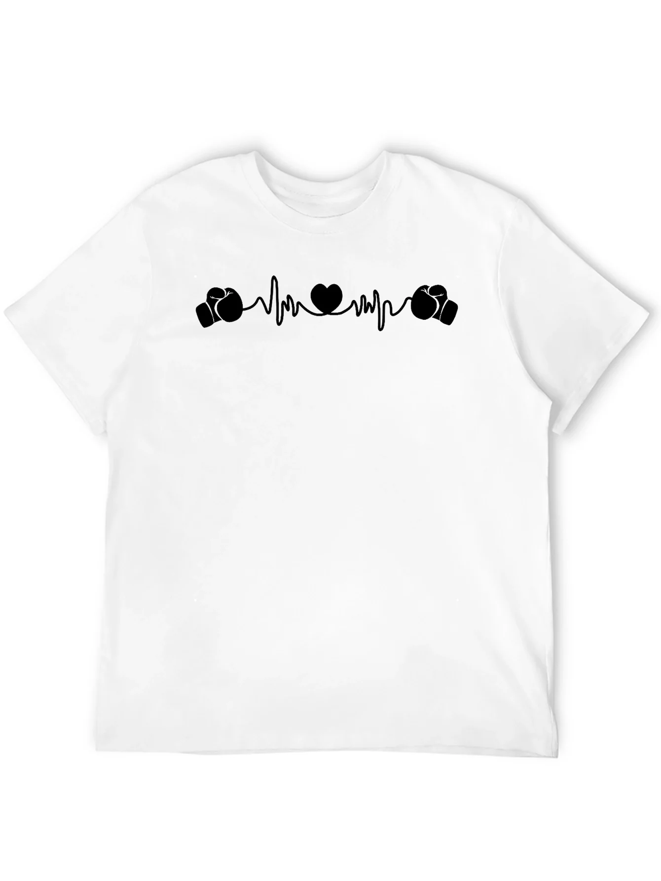 Rebbecca Boxing Heartbeat Graphic Tee -  Stylish & Unique