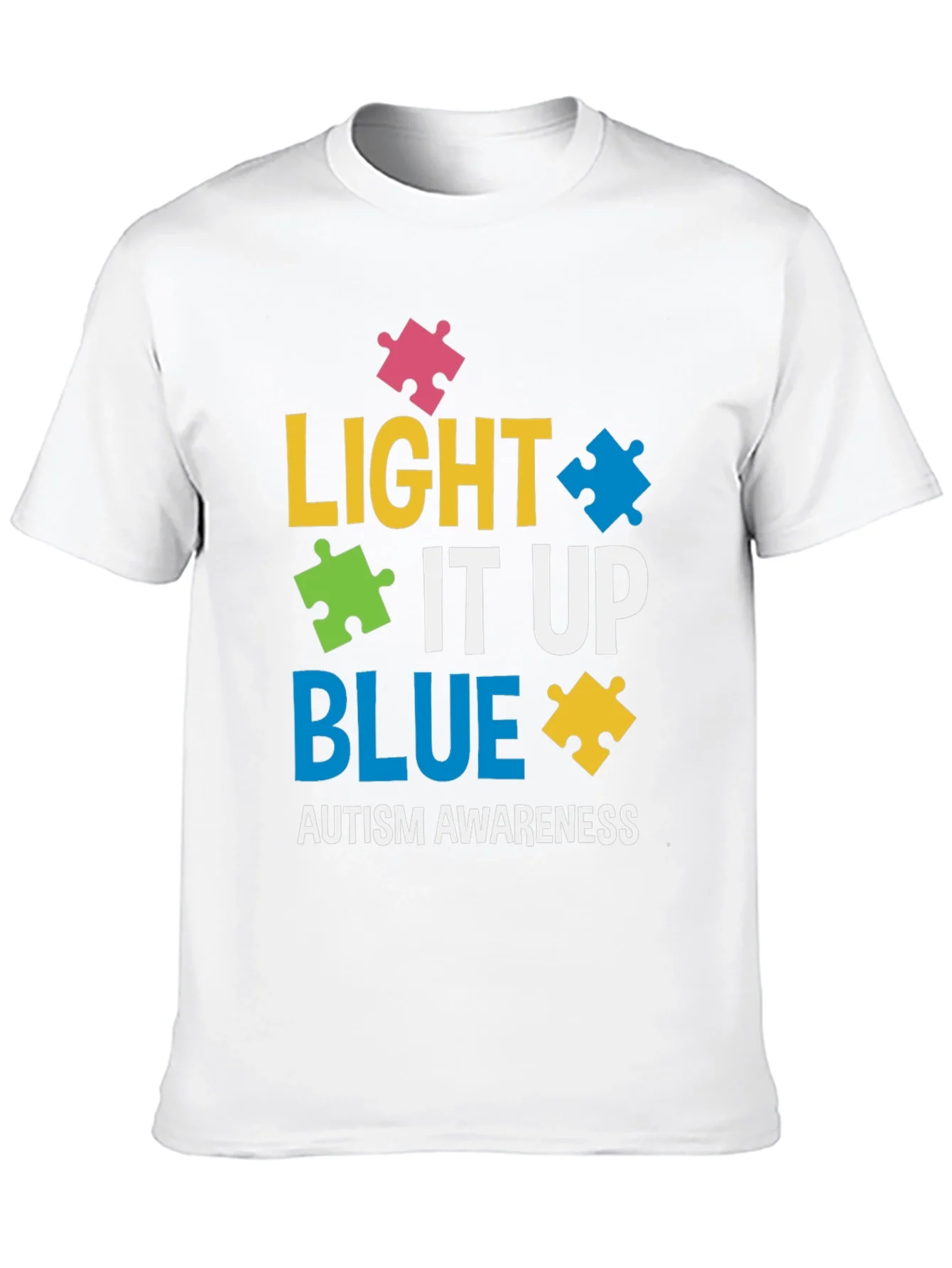 Camiseta Concienciaci¨®n Autismo - Luz Azul