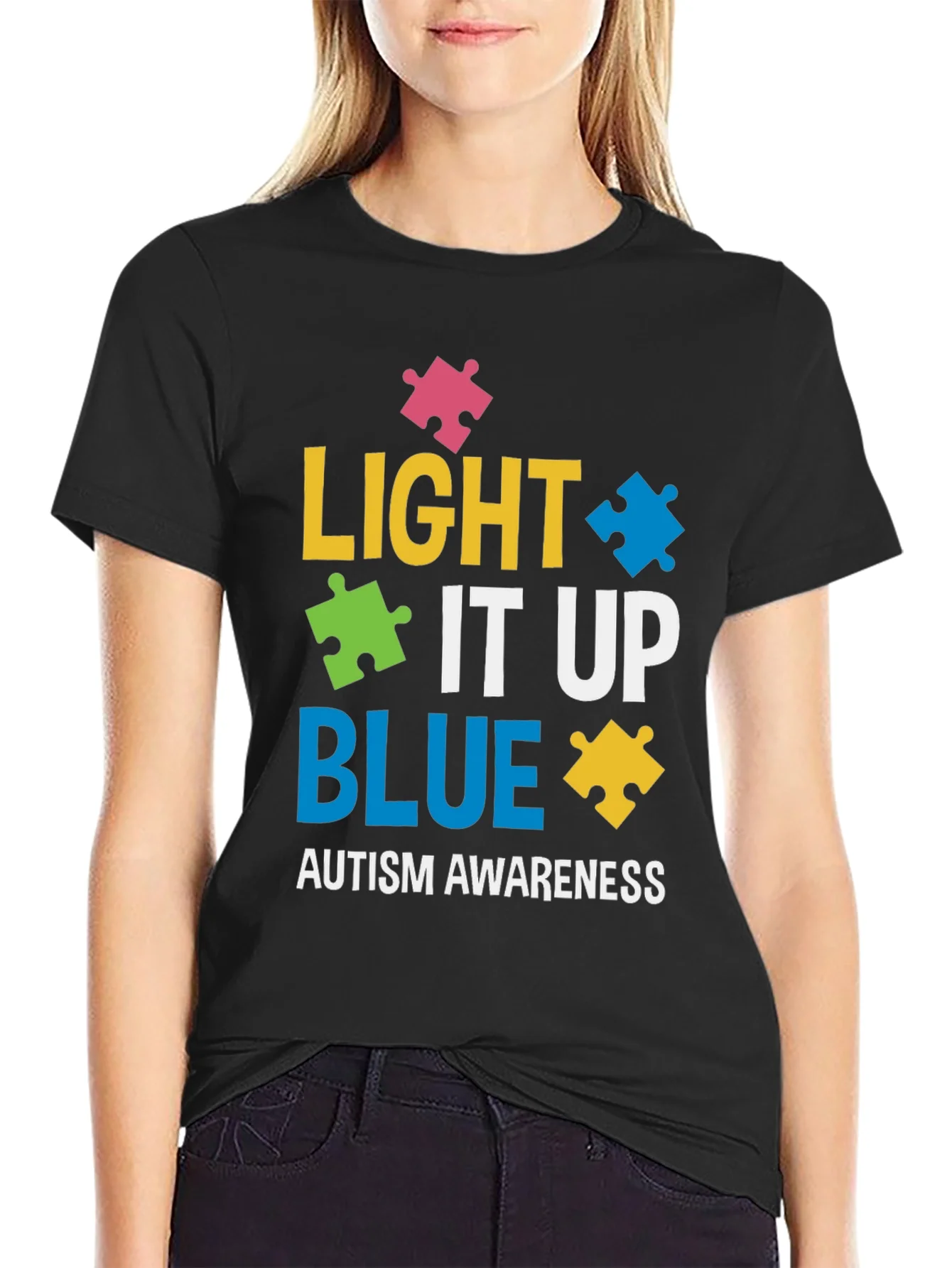 Camiseta Concienciaci¨®n Autismo - Luz Azul