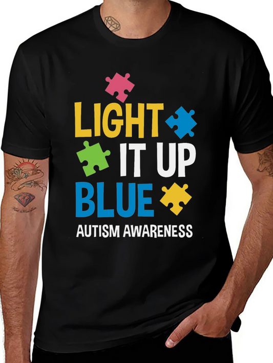 Camiseta Concienciaci¨®n Autismo - Luz Azul