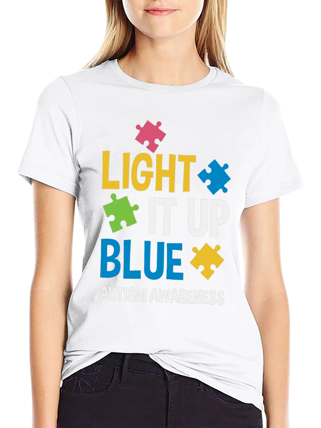 Camiseta Concienciaci¨®n Autismo - Luz Azul