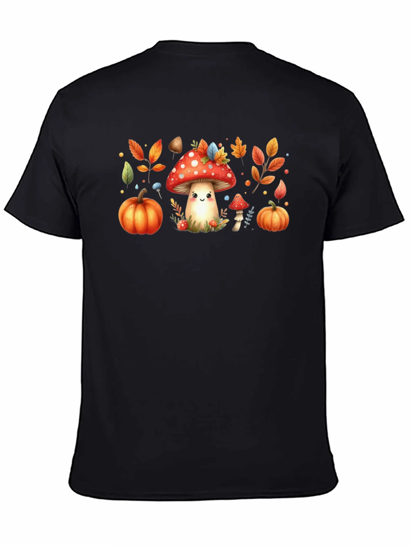 Rebbecca Fall Harvest Mushroom Graphic Tee