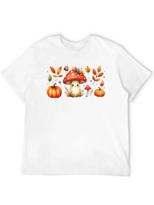 Rebbecca Fall Harvest Mushroom Graphic Tee