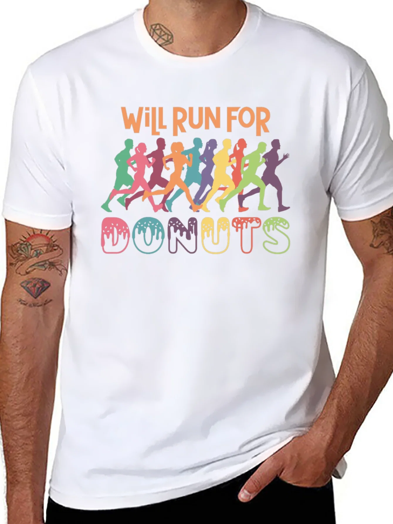 Rebbecca Will Run For Donuts Tee
