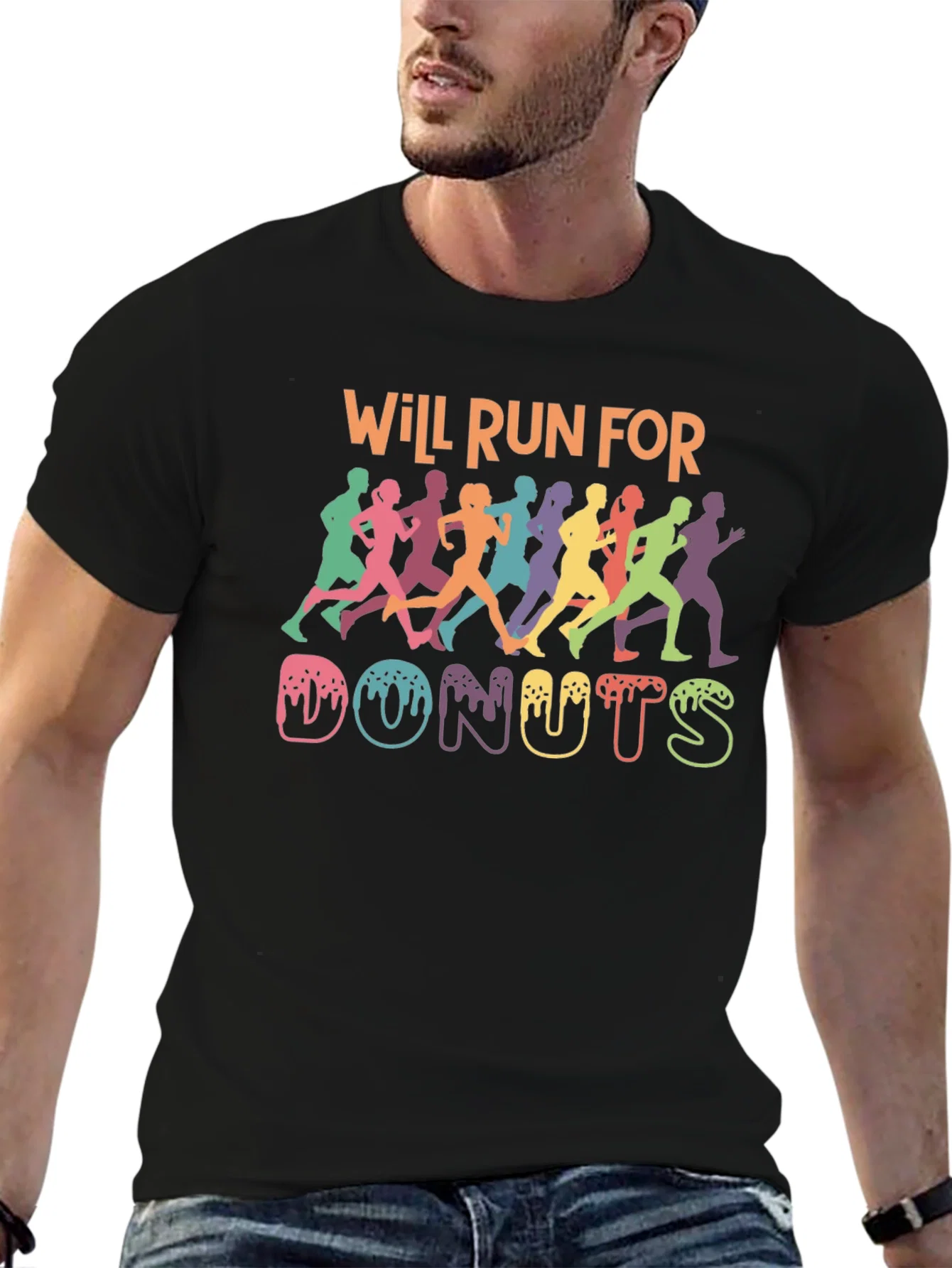 Rebbecca Will Run For Donuts Tee