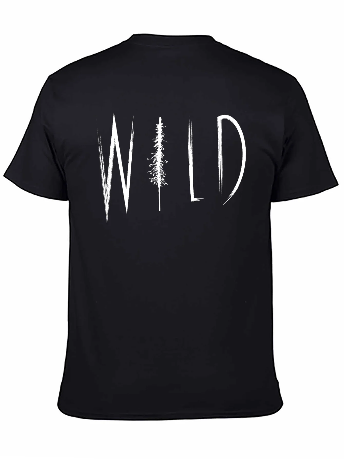 Rebbecca Wild Forest Graphic Tee - Black