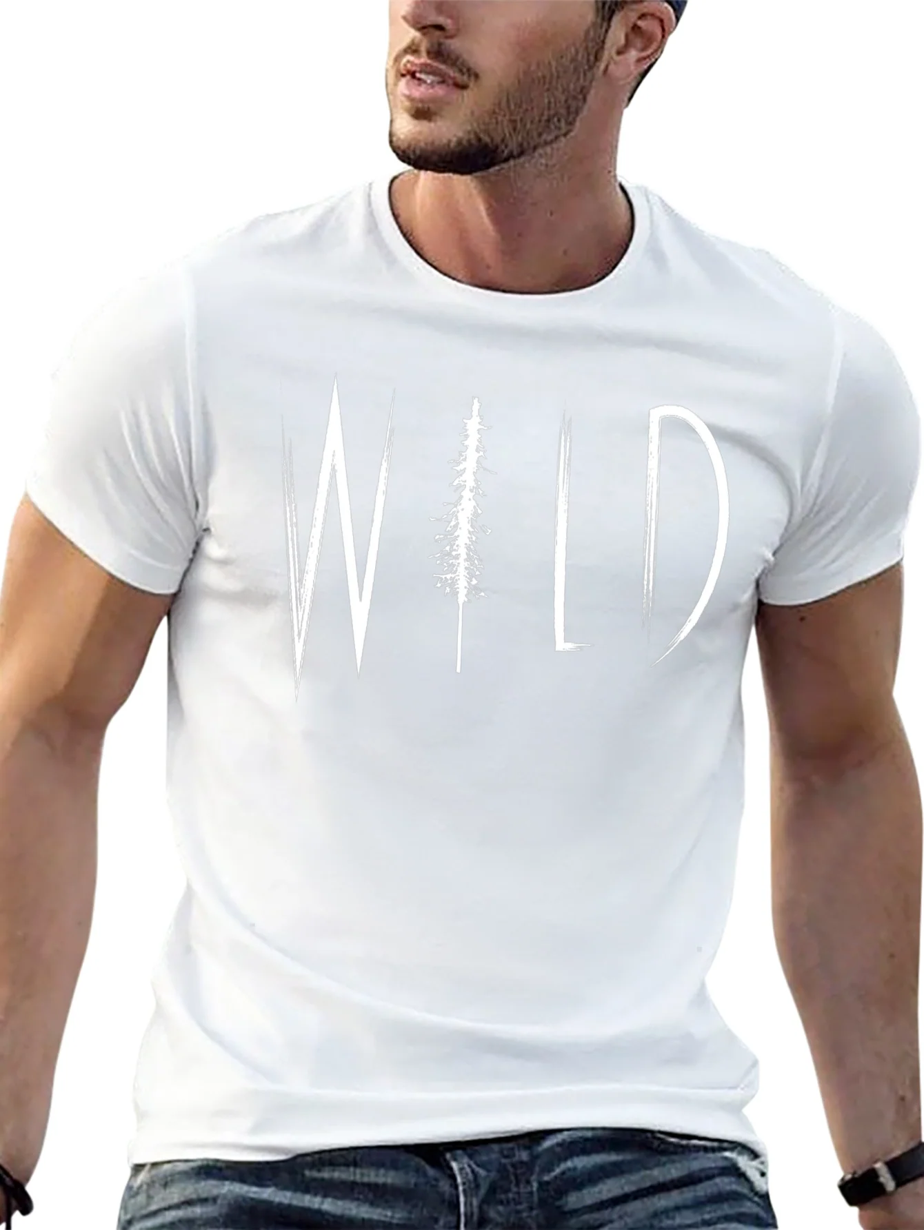 Rebbecca Wild Forest Graphic Tee - Black