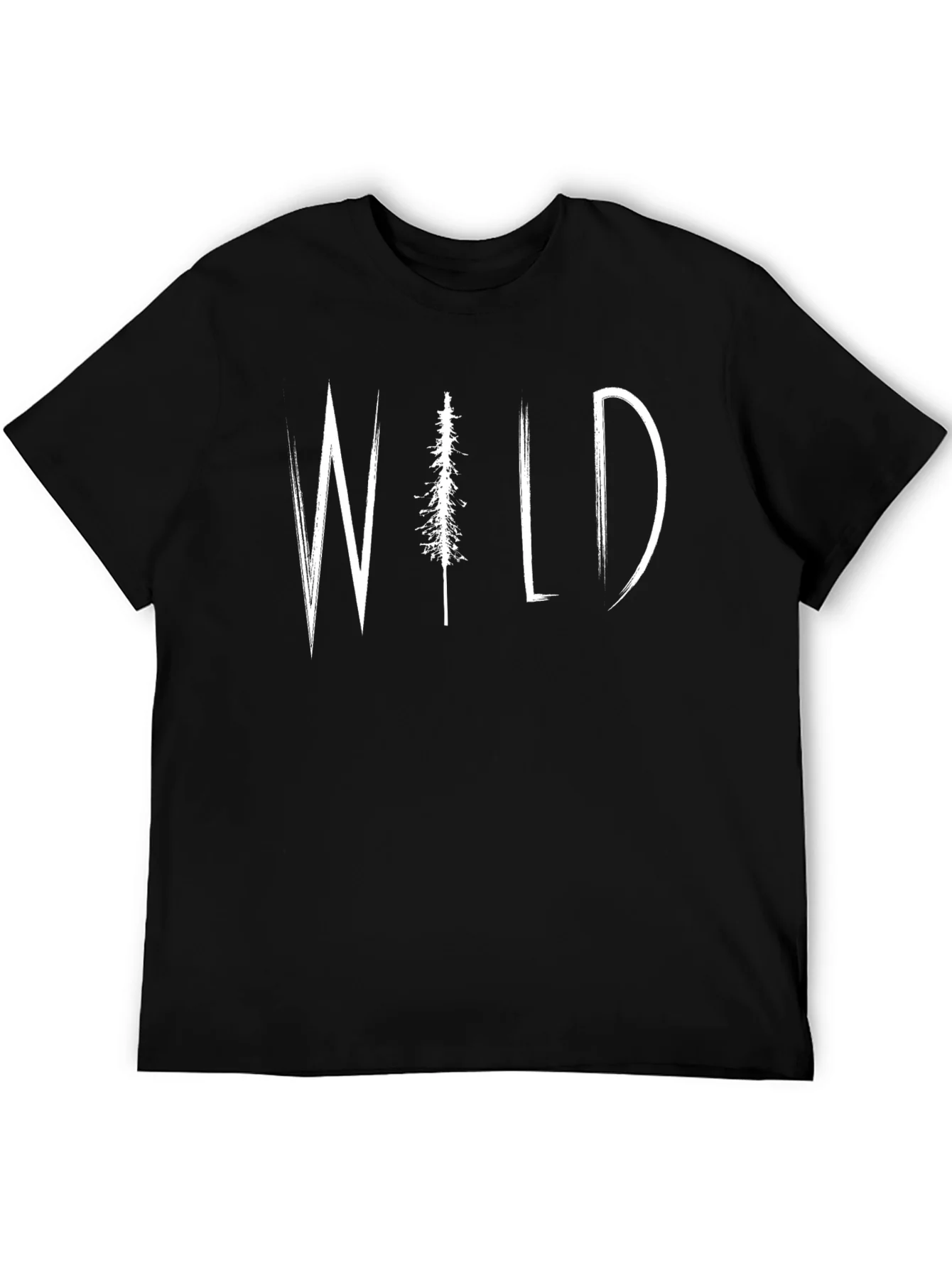 Rebbecca Wild Forest Graphic Tee - Black