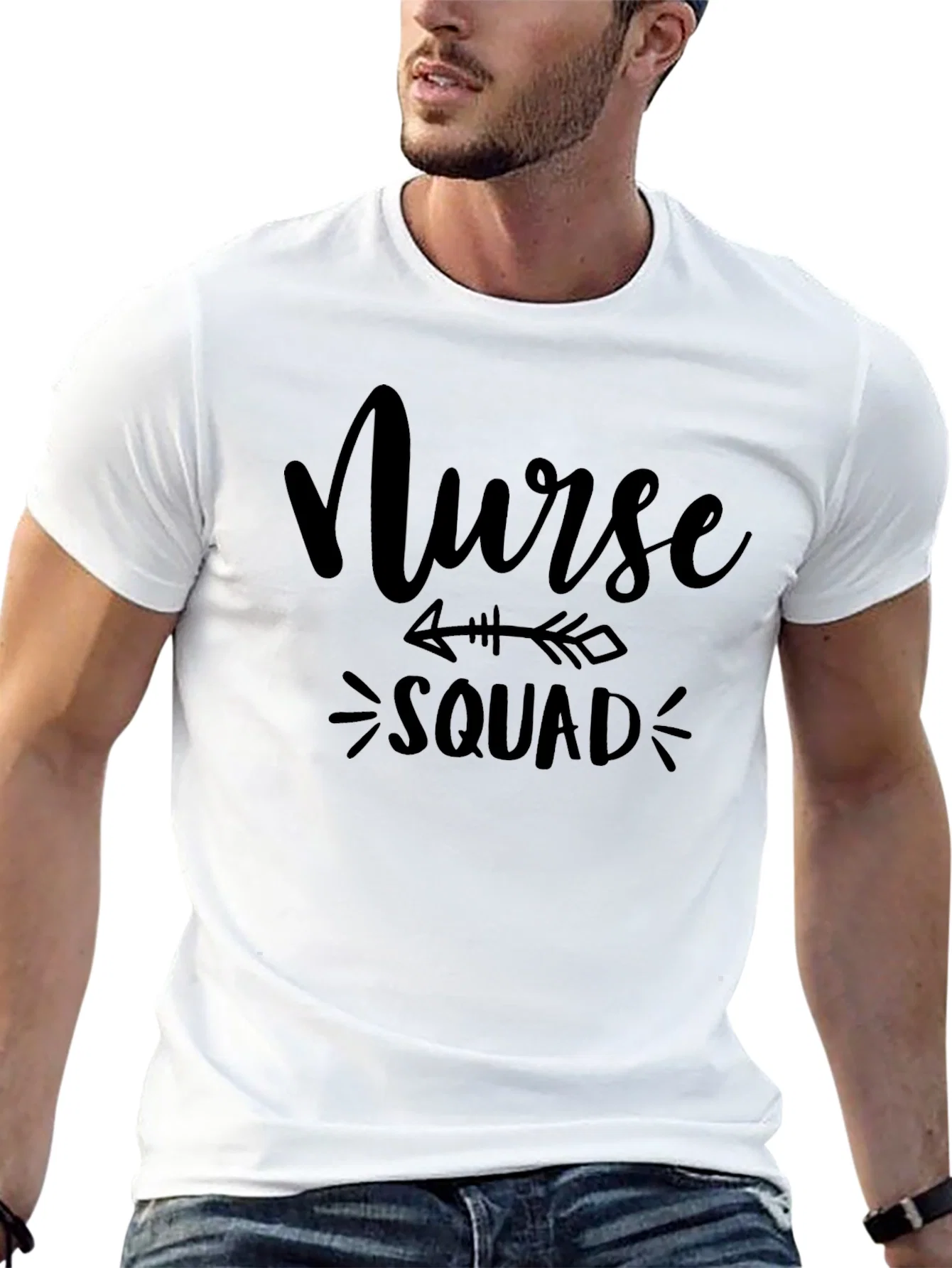 Rebbecca Nurse Squad T-Shirt - Black Crew Neck Tee