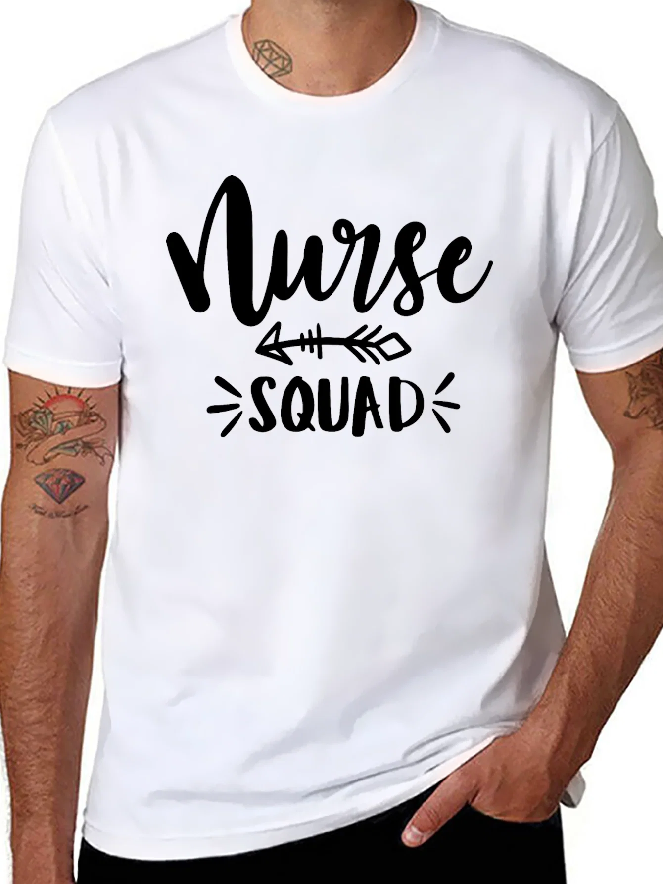 Rebbecca Nurse Squad T-Shirt - Black Crew Neck Tee