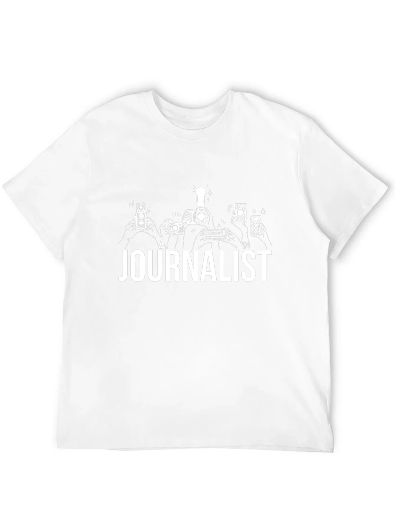 Rebbecca Journalist Graphic T-Shirt - Black