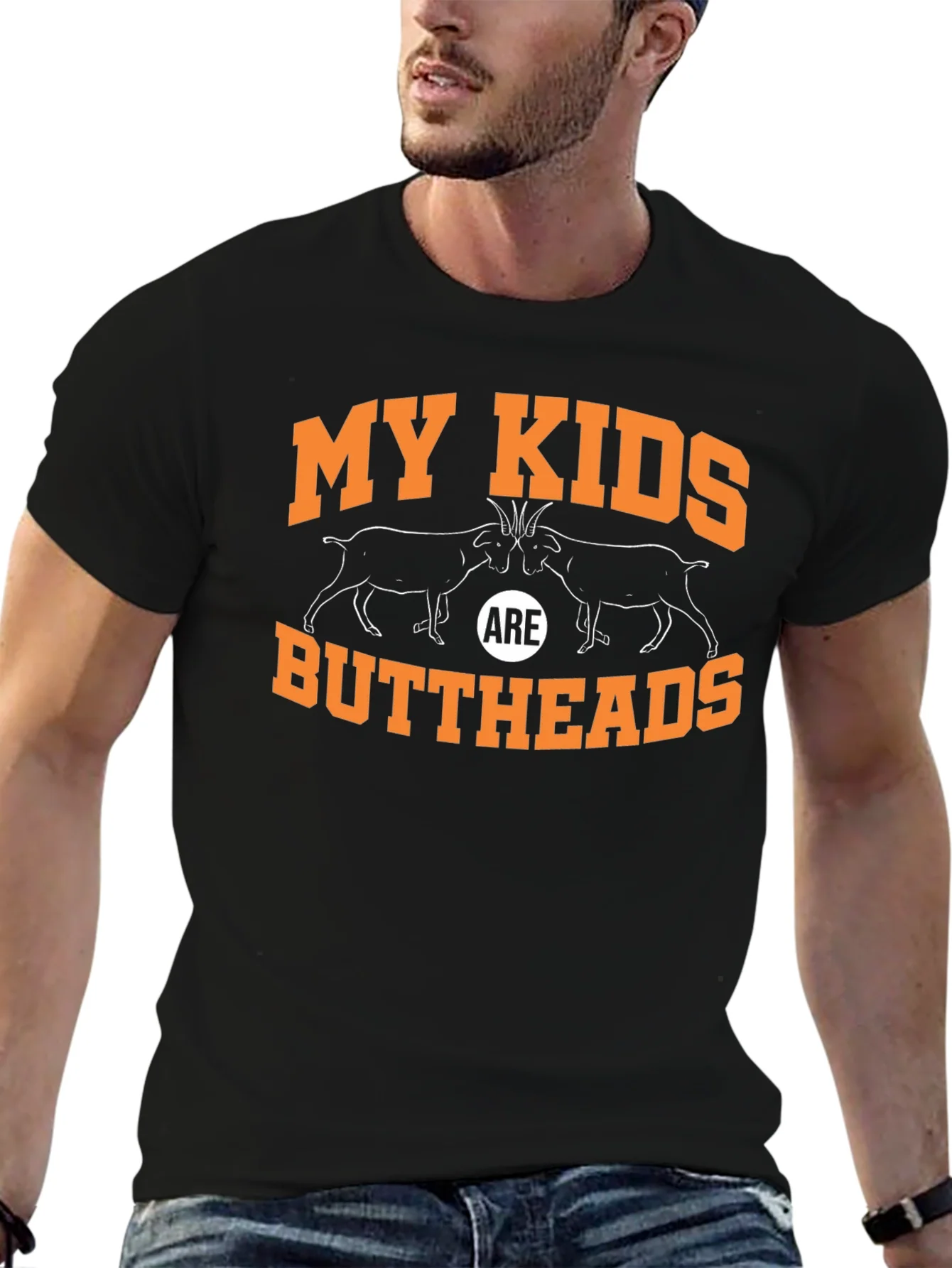 Rebbecca My Kids Are Buttheads Graphic Tee