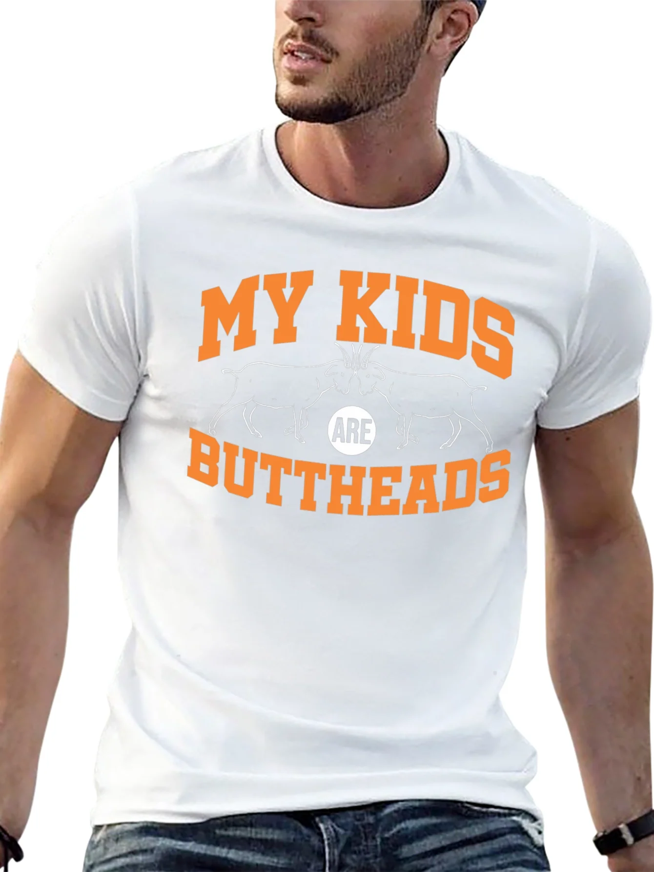 Rebbecca My Kids Are Buttheads Graphic Tee