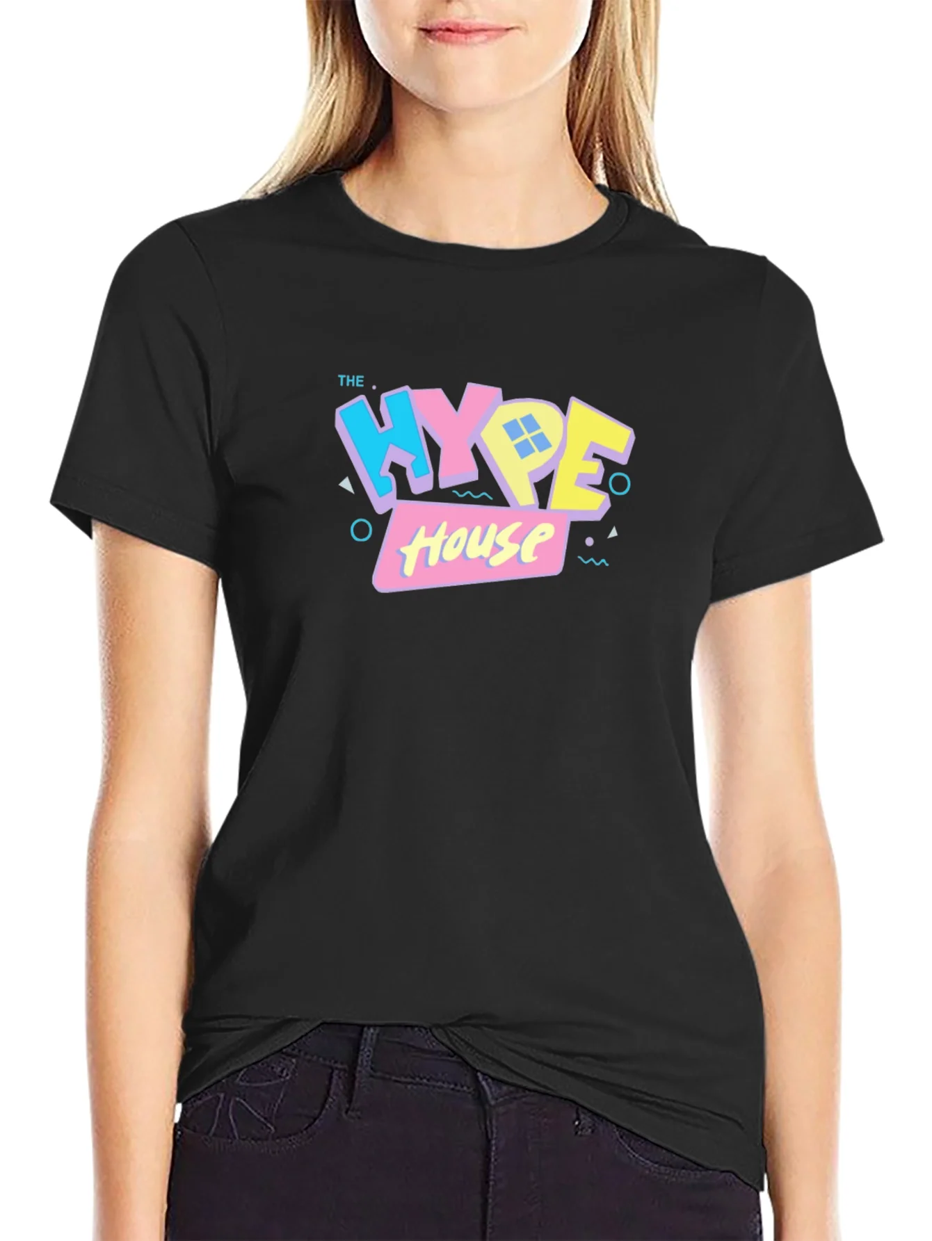 Rebbecca The Hype House Black T-Shirt