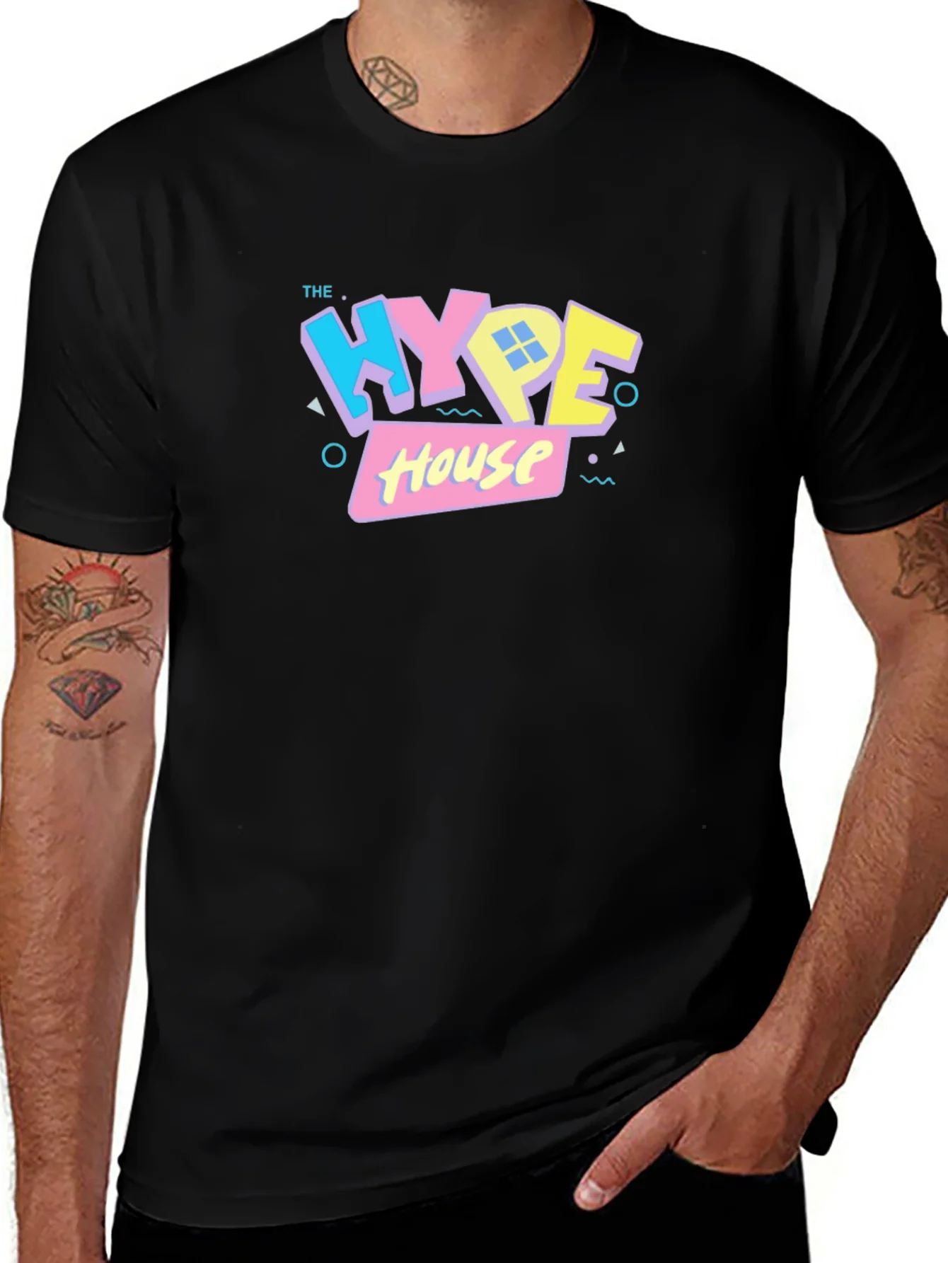 Rebbecca The Hype House Black T-Shirt