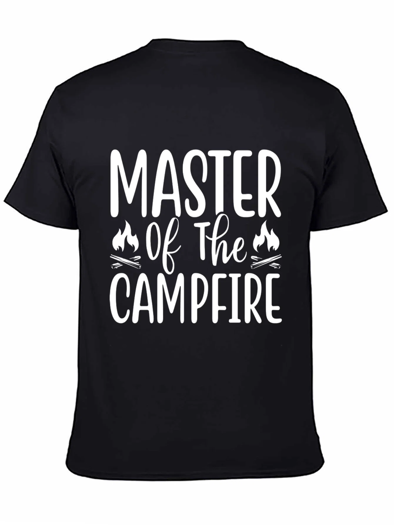 Rebbecca Master of the Campfire Graphic Tee - Black