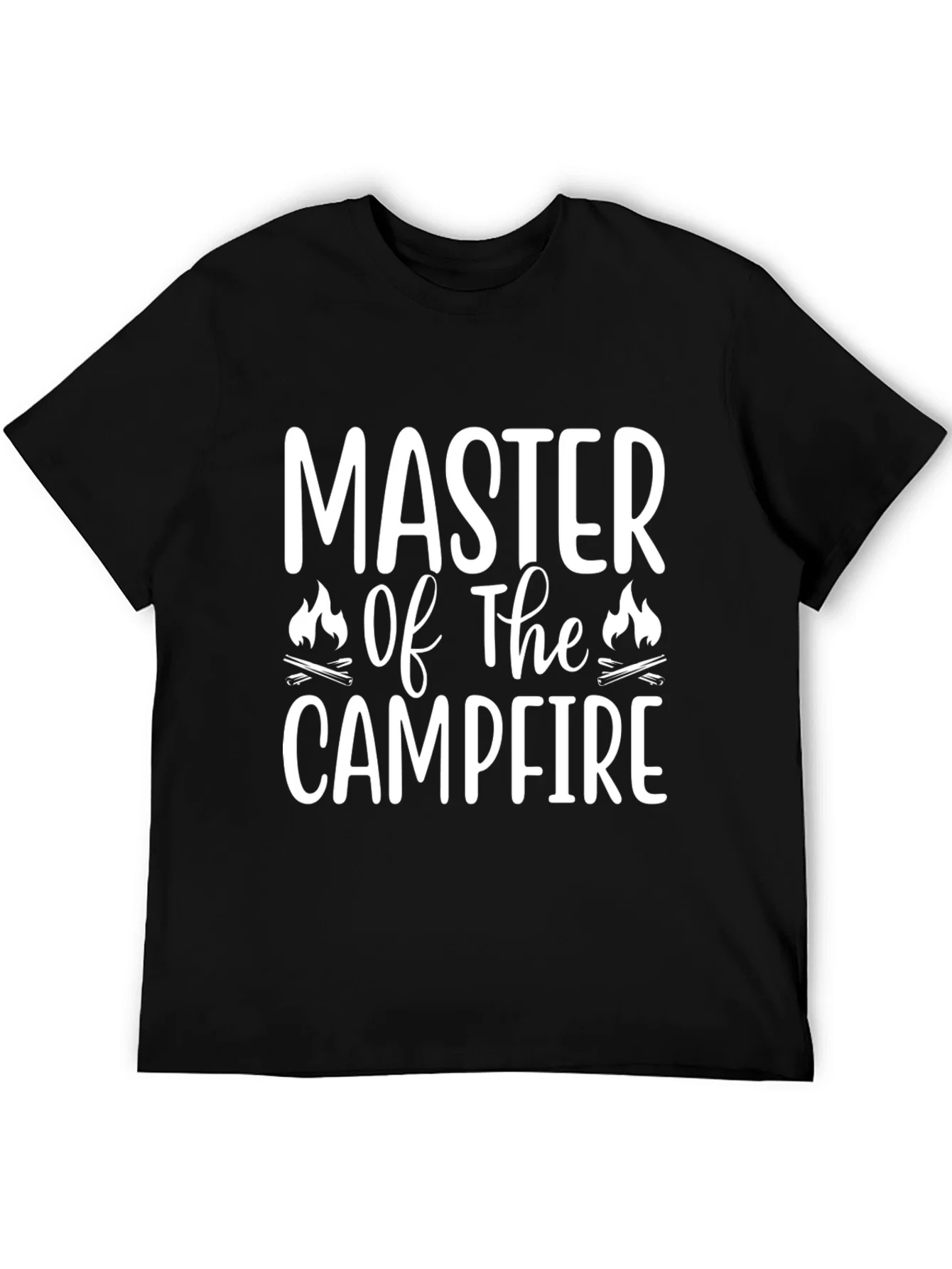 Rebbecca Master of the Campfire Graphic Tee - Black