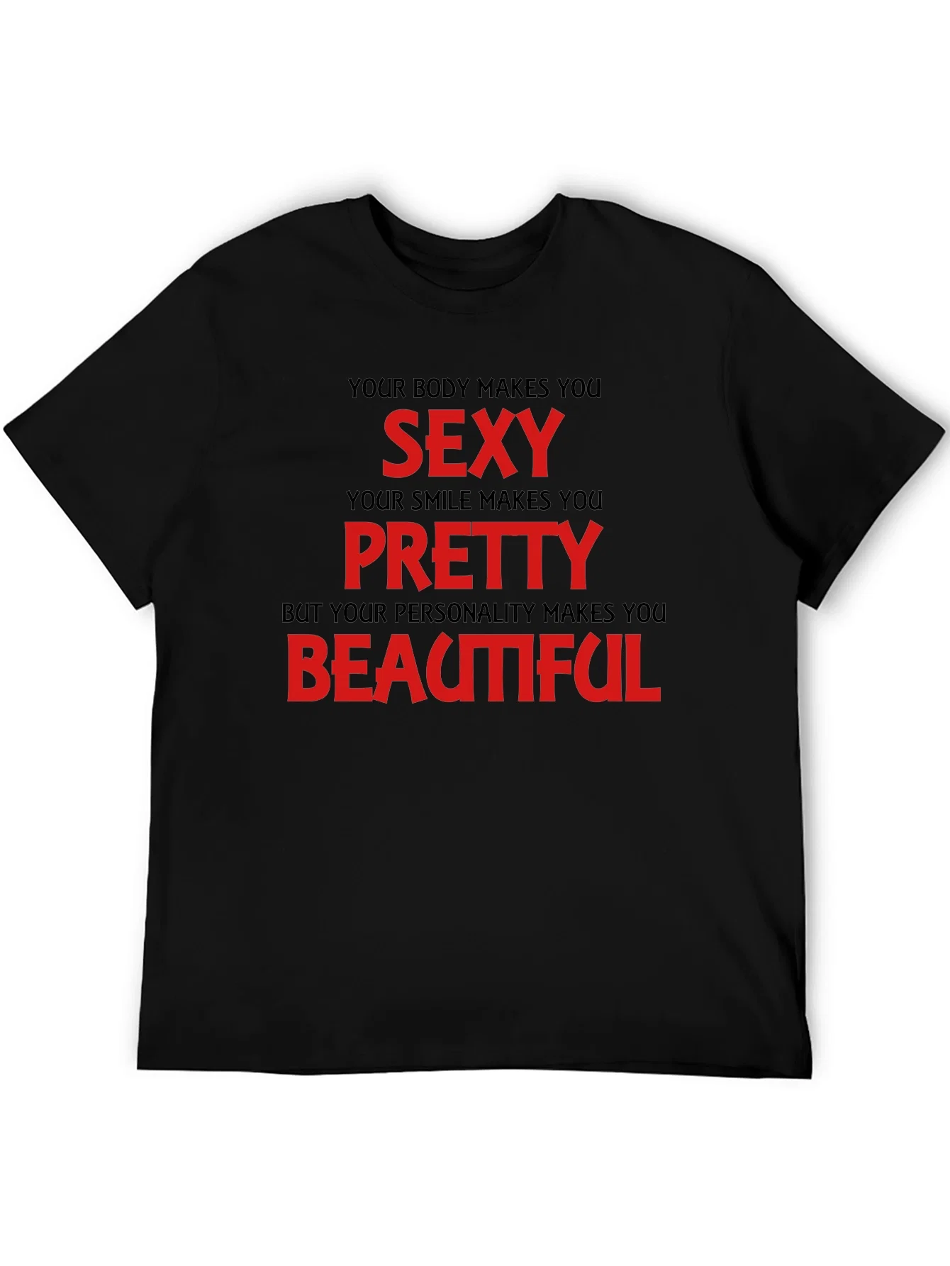 Rebbecca Sexy Pretty Beautiful Graphic T-Shirt - Black