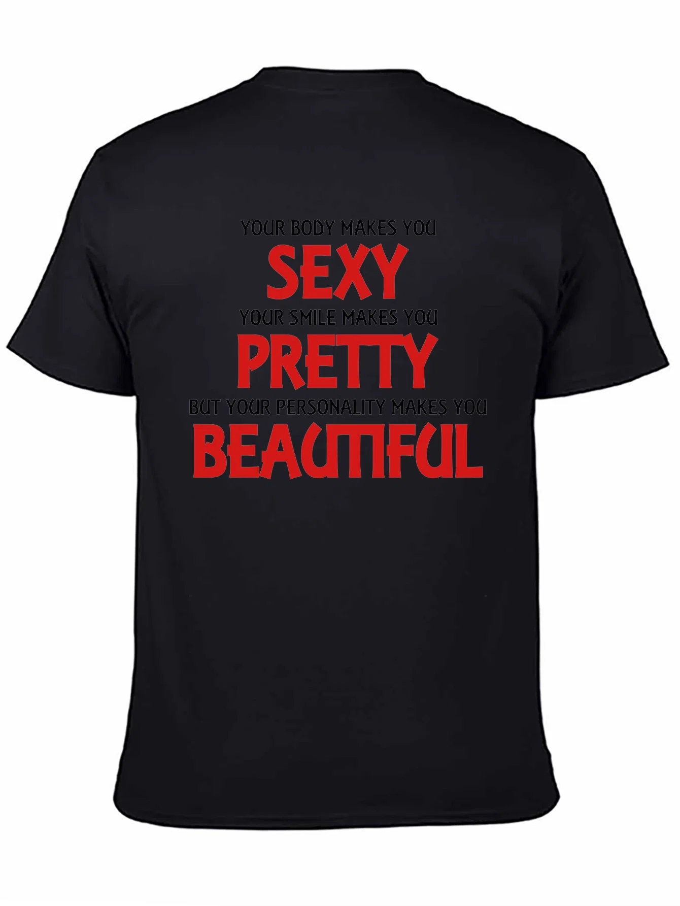 Rebbecca Sexy Pretty Beautiful Graphic T-Shirt - Black