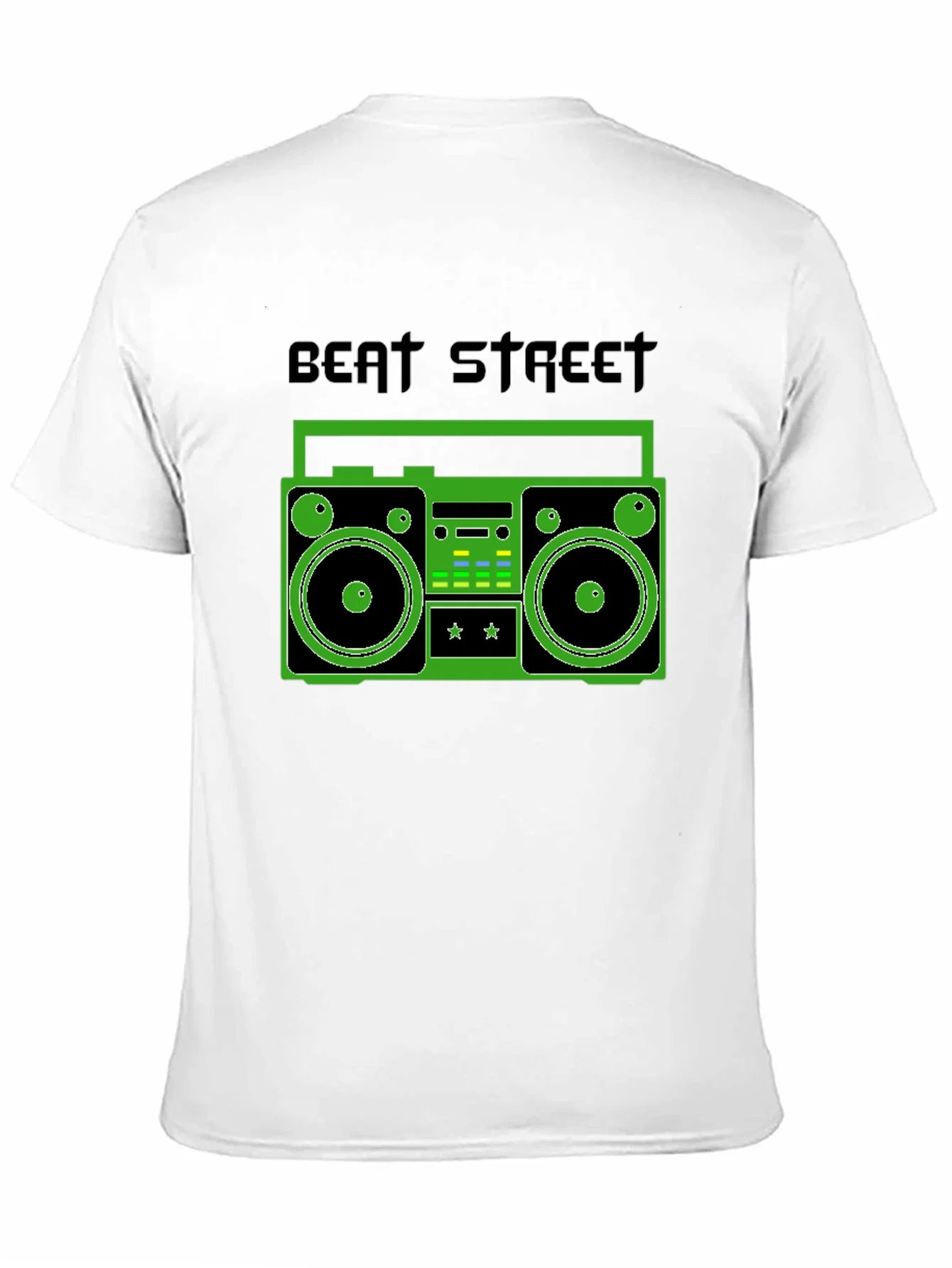 Rebbecca Beat Street Boombox Graphic Tee - Retro Style