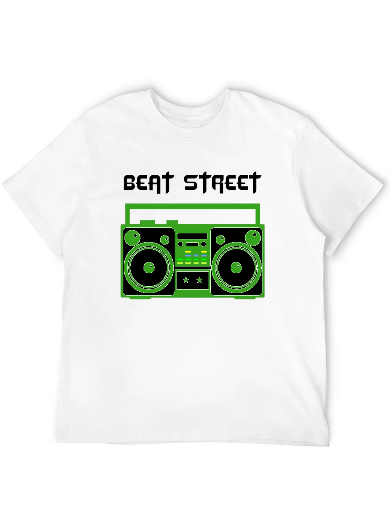 Rebbecca Beat Street Boombox Graphic Tee - Retro Style
