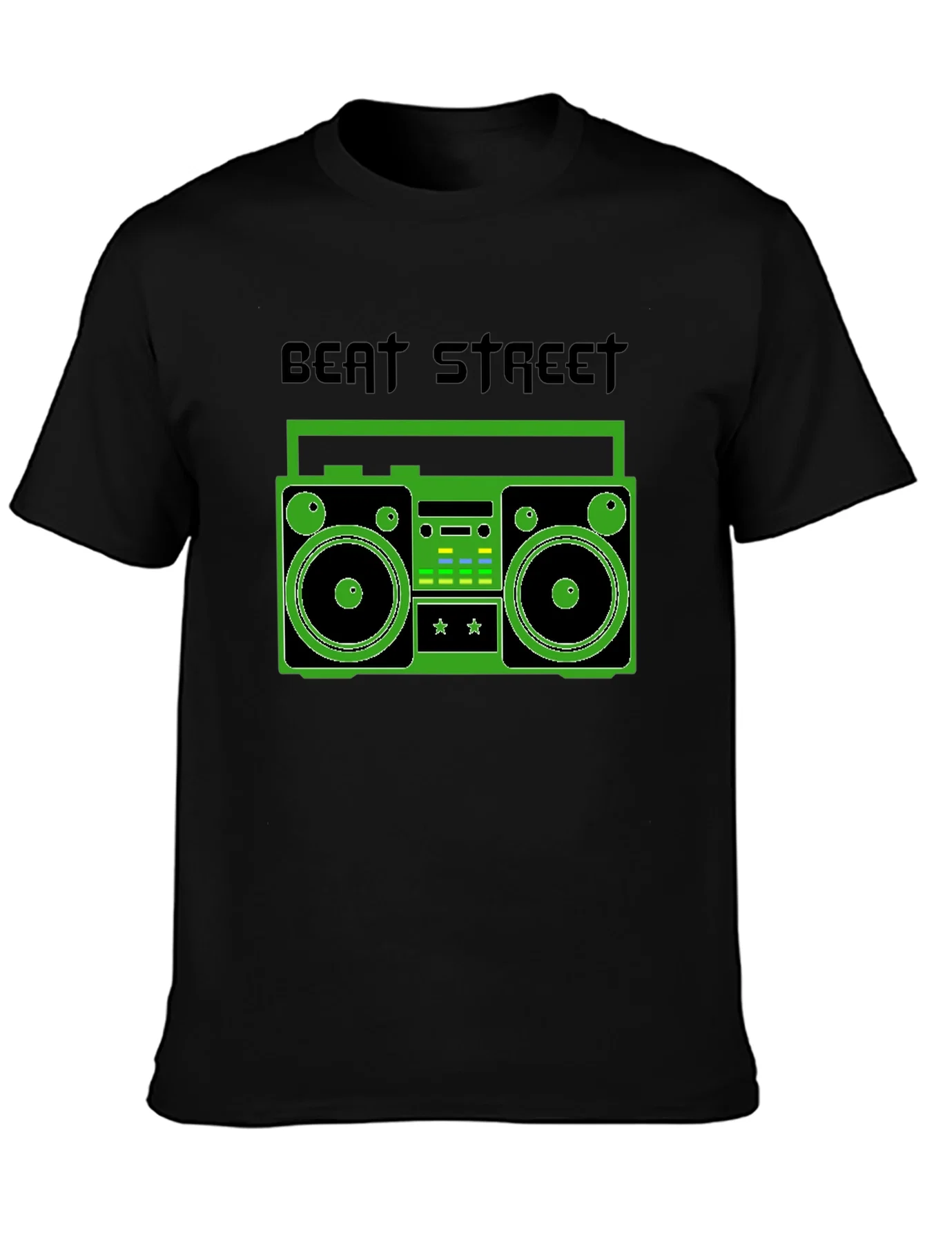 Rebbecca Beat Street Boombox Graphic Tee - Retro Style