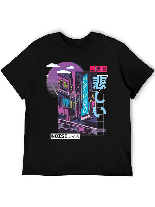 Rebbecca Retro Japanese Vaporwave T-Shirt - Hotel GO