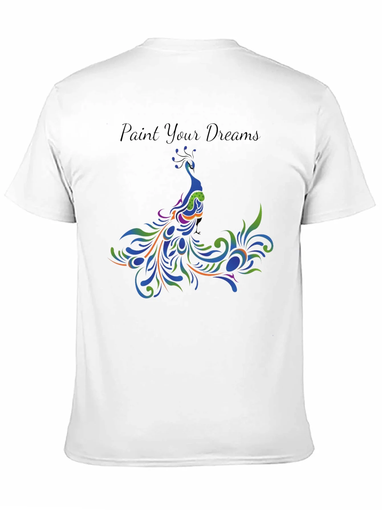 Rebbecca Paint Your Dreams Peacock Graphic Tee