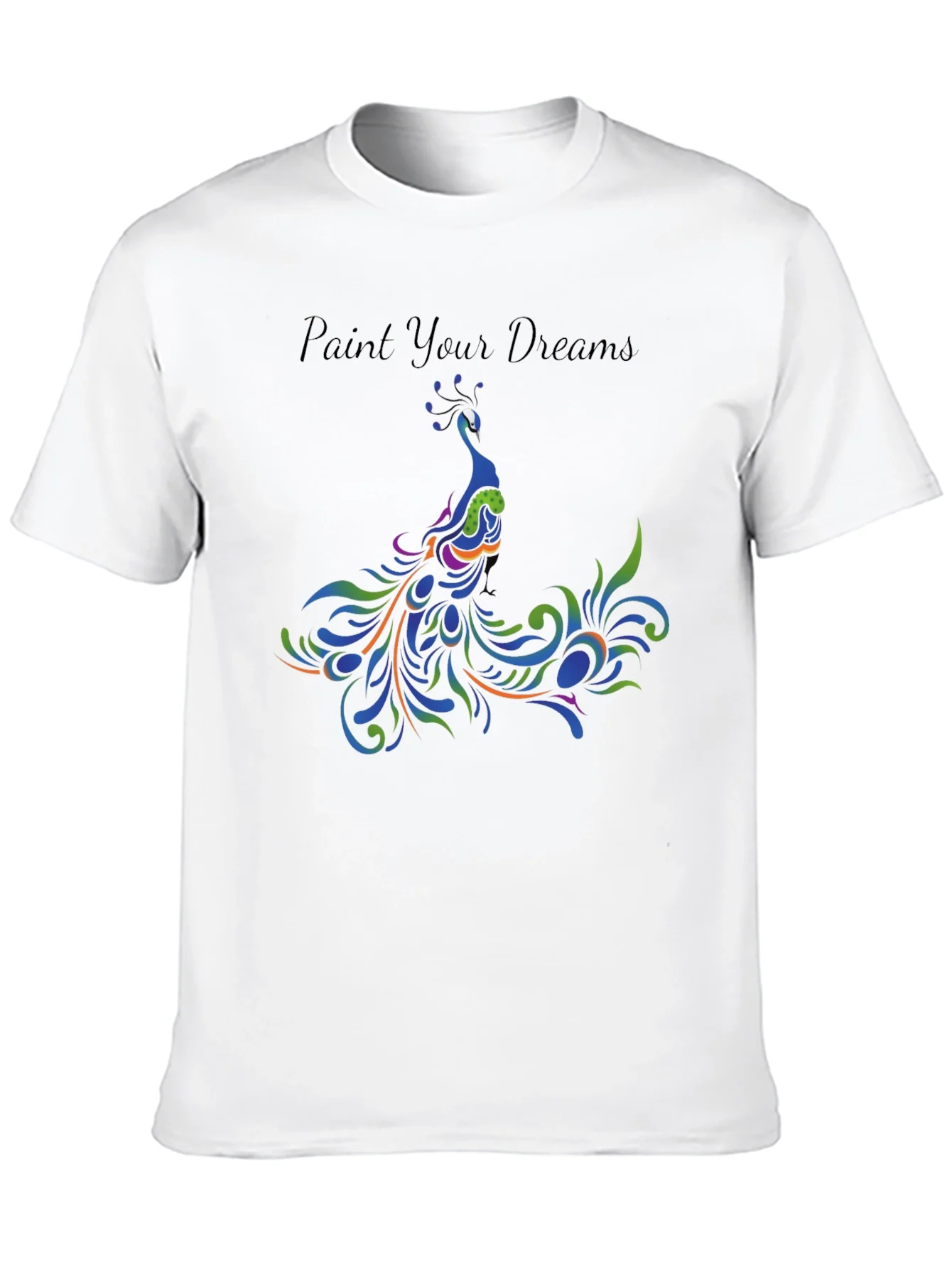 Rebbecca Paint Your Dreams Peacock Graphic Tee