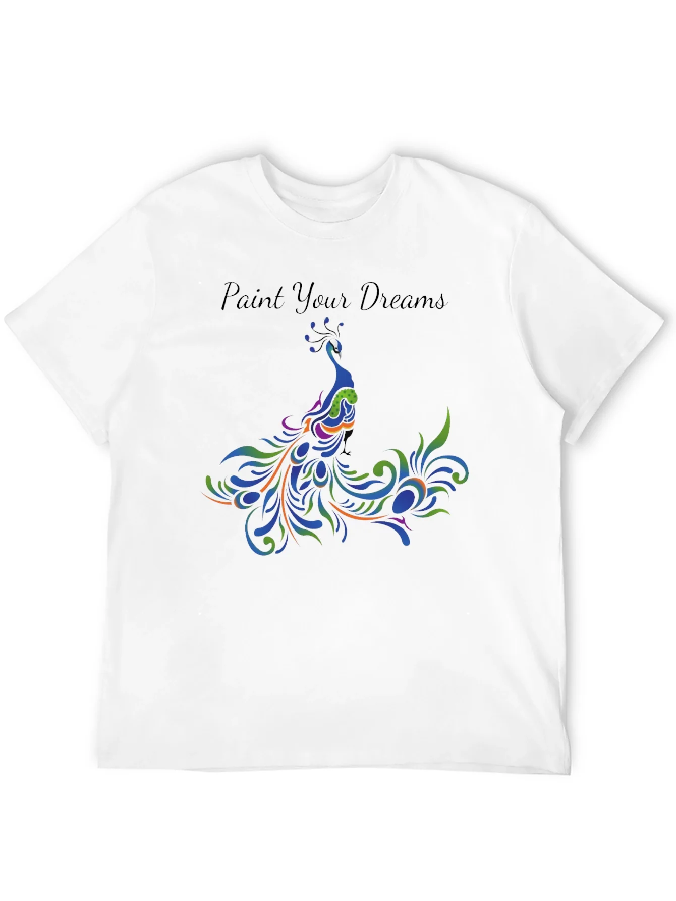 Rebbecca Paint Your Dreams Peacock Graphic Tee