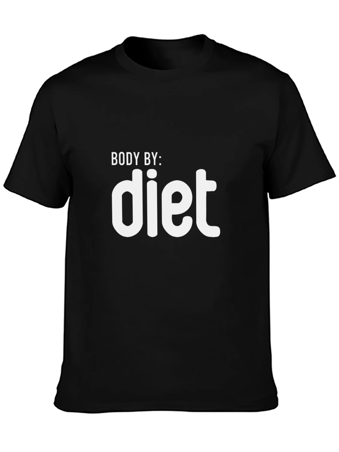 Camiseta Negra Body by: diet