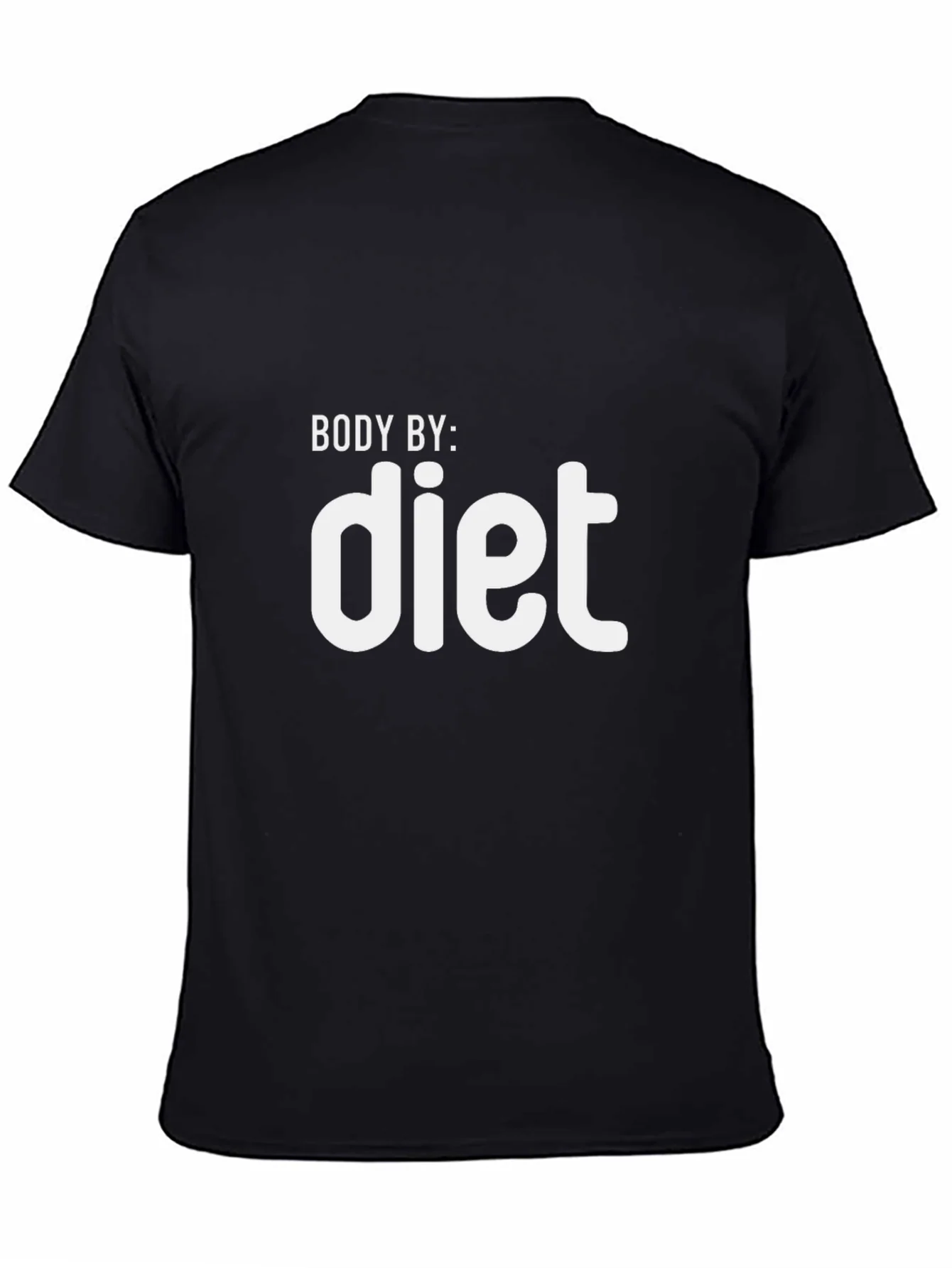 Camiseta Negra Body by: diet