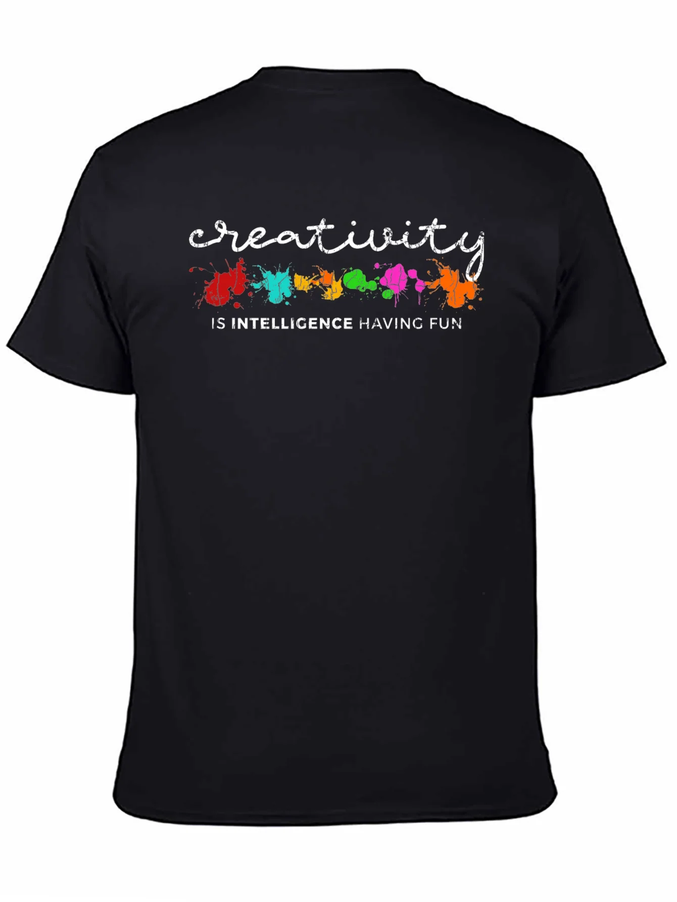Rebbecca Creativity Intelligence Fun Black T-Shirt