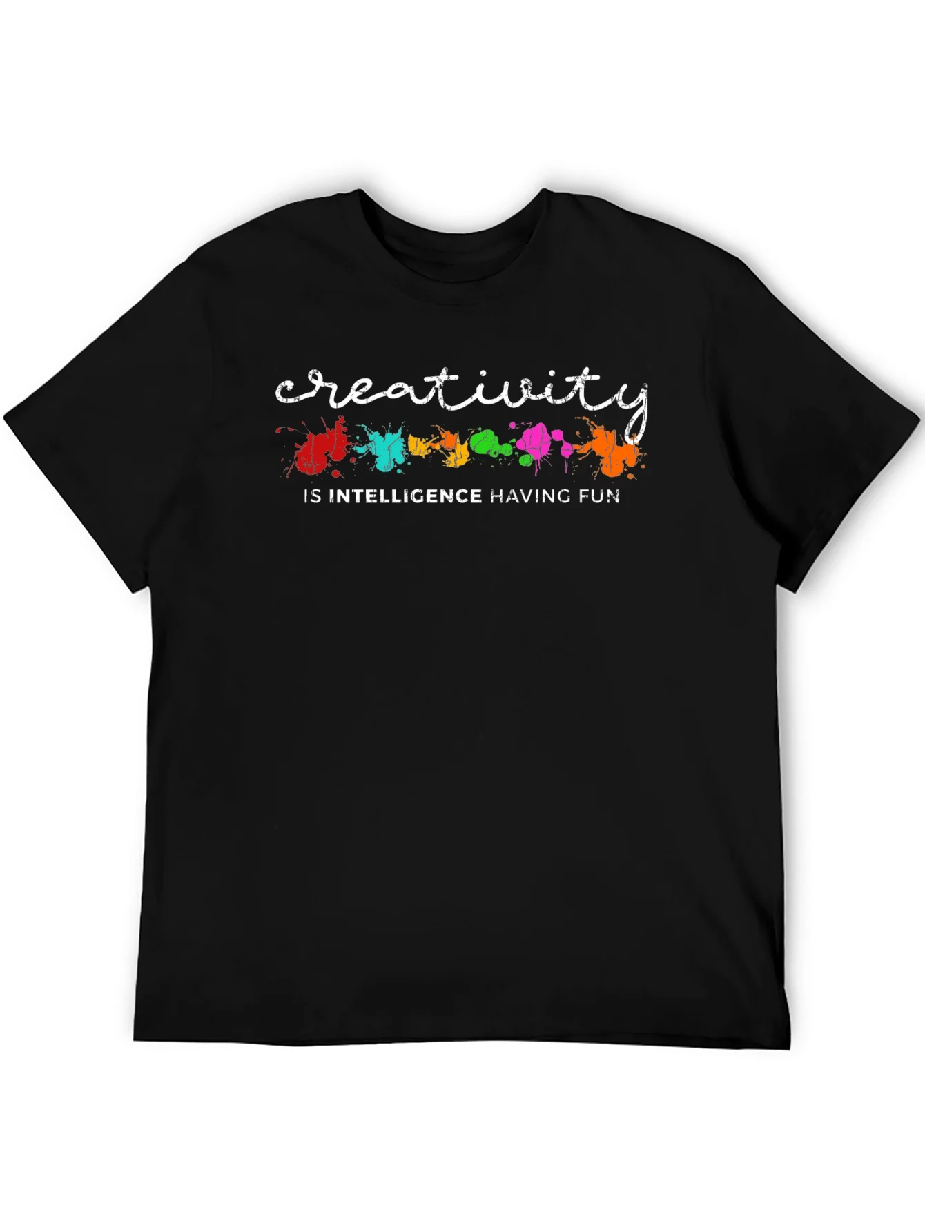 Rebbecca Creativity Intelligence Fun Black T-Shirt
