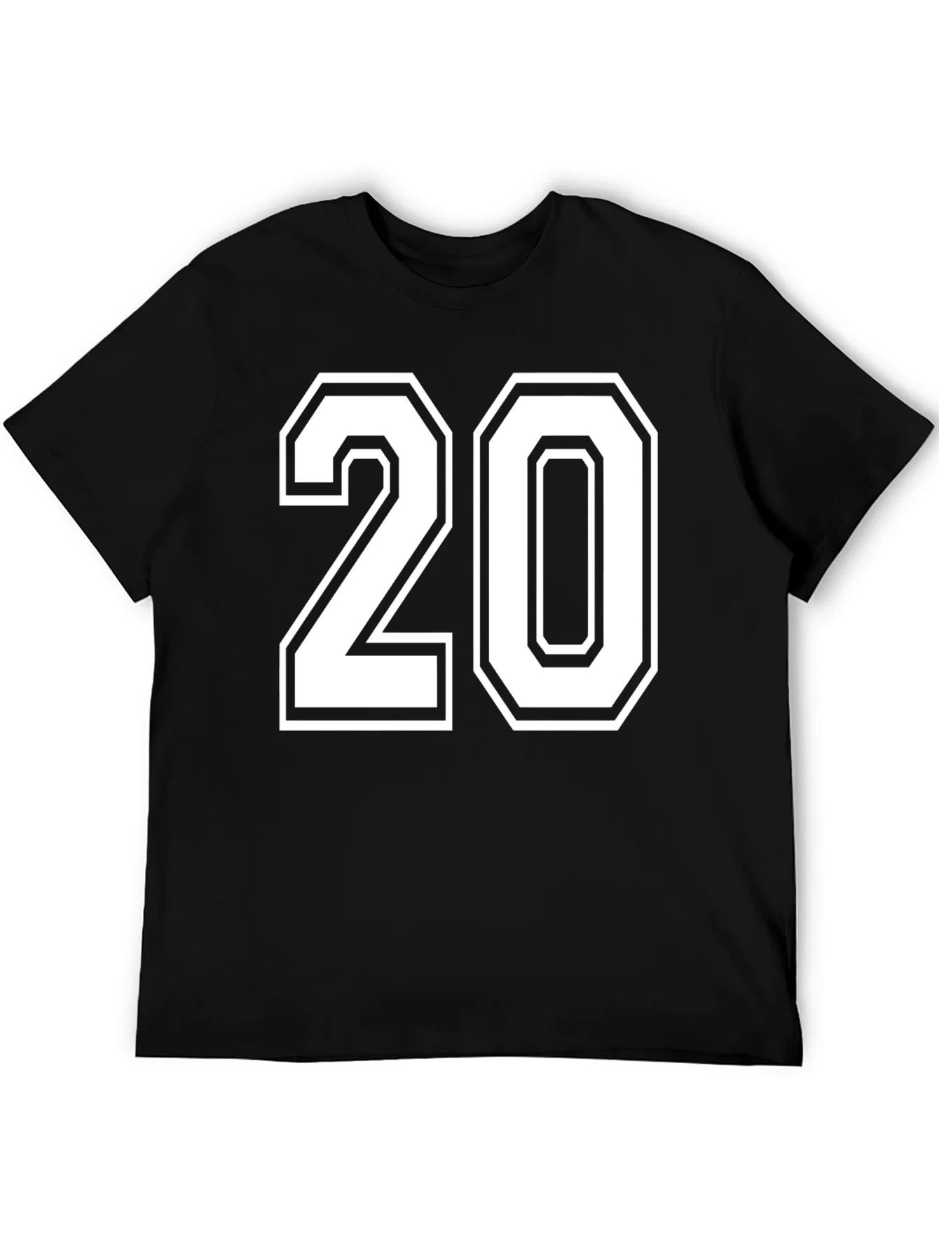 Rebbecca Varsity Number 20 Black T-Shirt