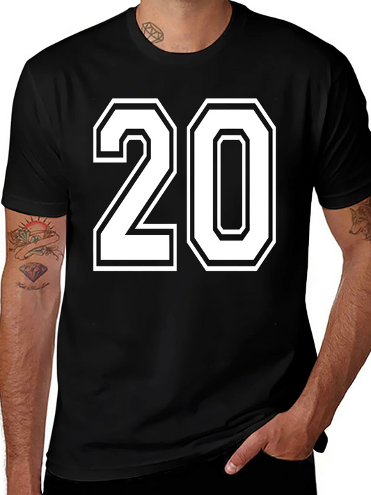 Rebbecca Varsity Number 20 Black T-Shirt