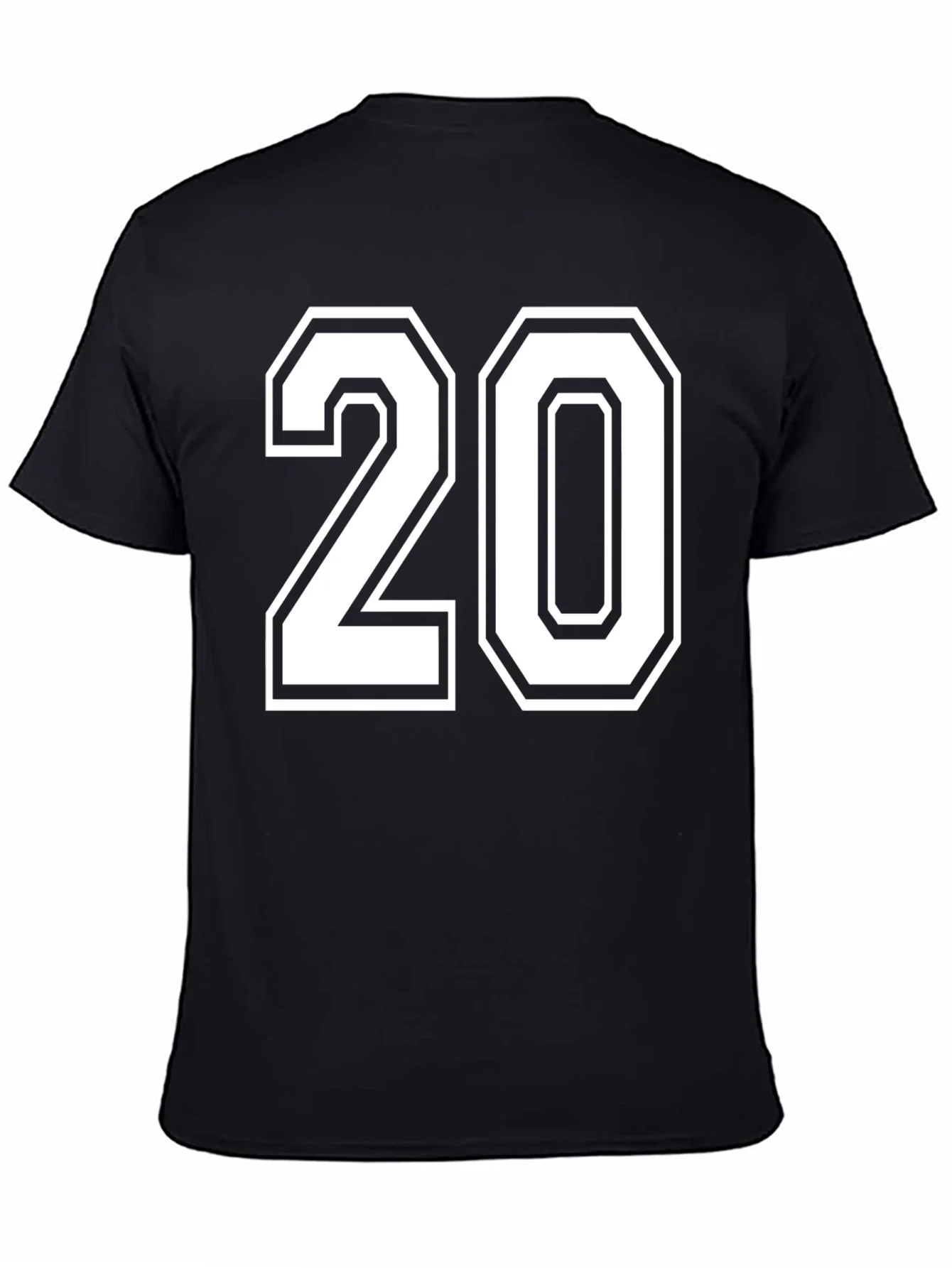 Rebbecca Varsity Number 20 Black T-Shirt