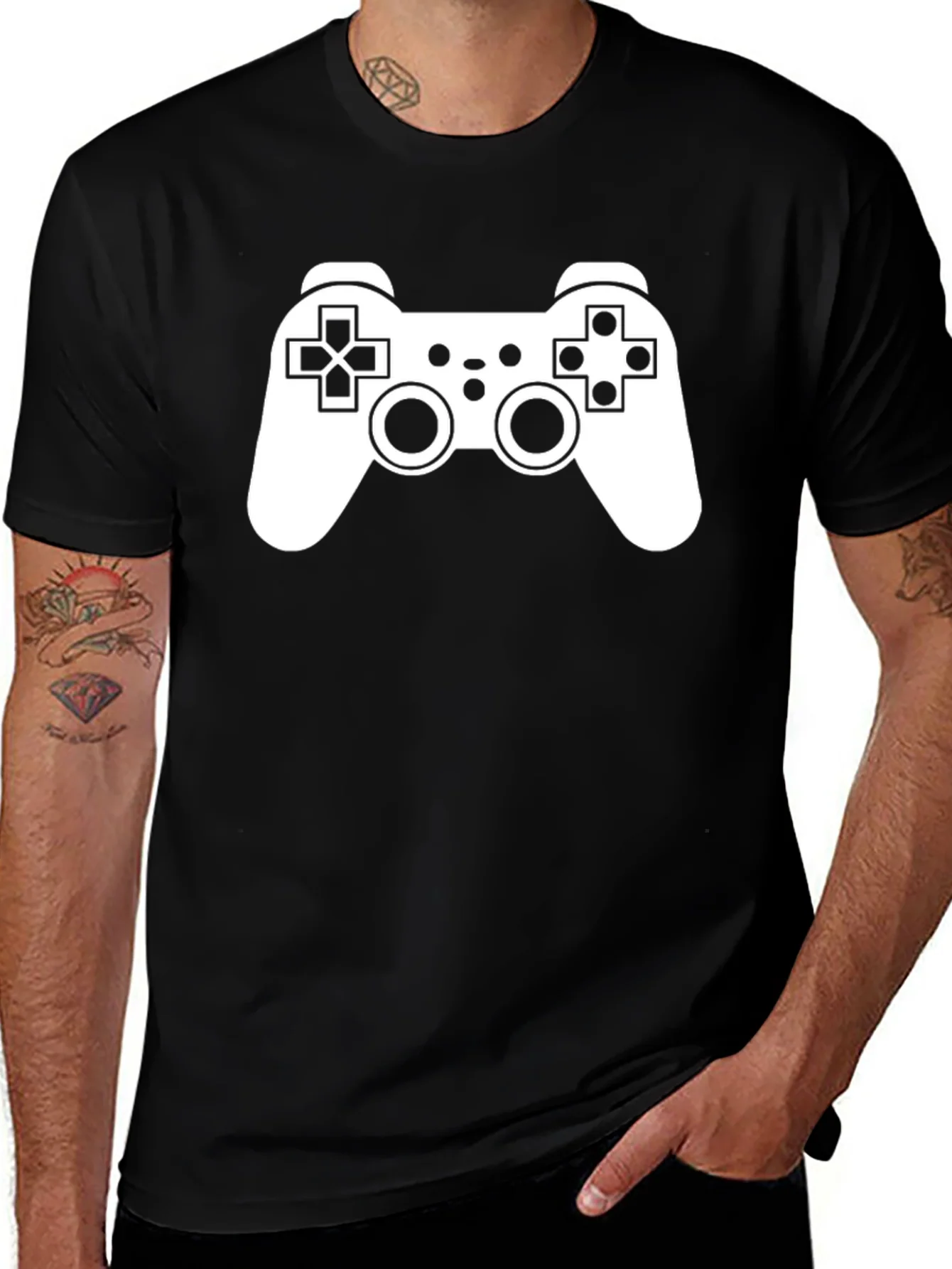 Rebbecca Gamer Style Black T-Shirt