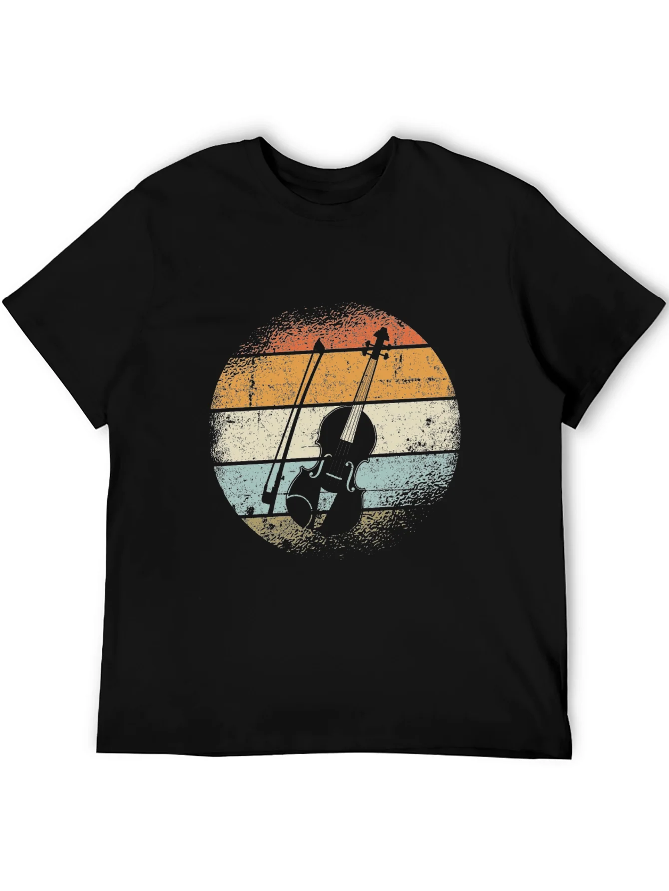 Rebbecca Retro Violin T-Shirt - Musician Apparel